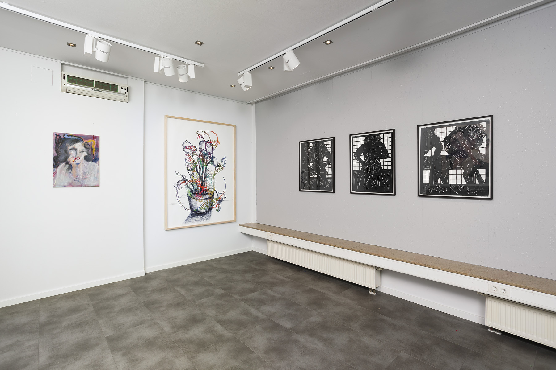 Exhibition view, Exhausting Beauty, 2022