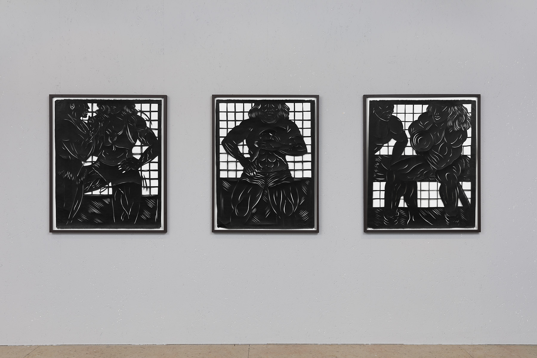 Sonja Yakovleva, Major Pectoralis, 2019, paper cut, Courtesy: Robert Grunenberg und the artist