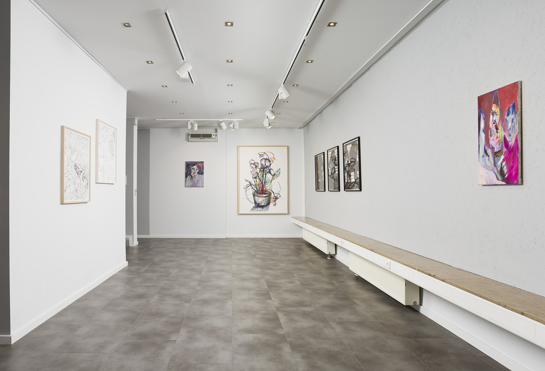 Exhibition view, Exhausting Beauty, 2022