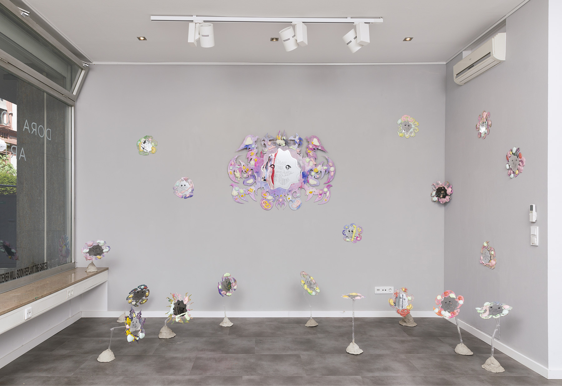 Katya Quel Elizarova, The gardener will soon replant the garden, 2022, Mixed Media Installation
