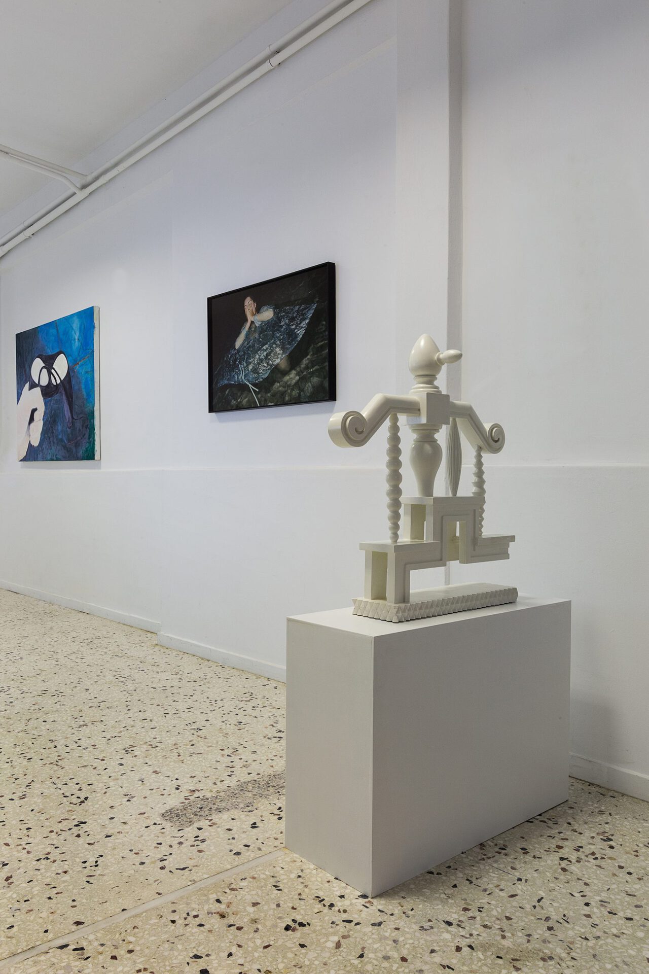 Works by Miltos Manetas, Maria Papadimitriou, Dionisis Kavallieratos