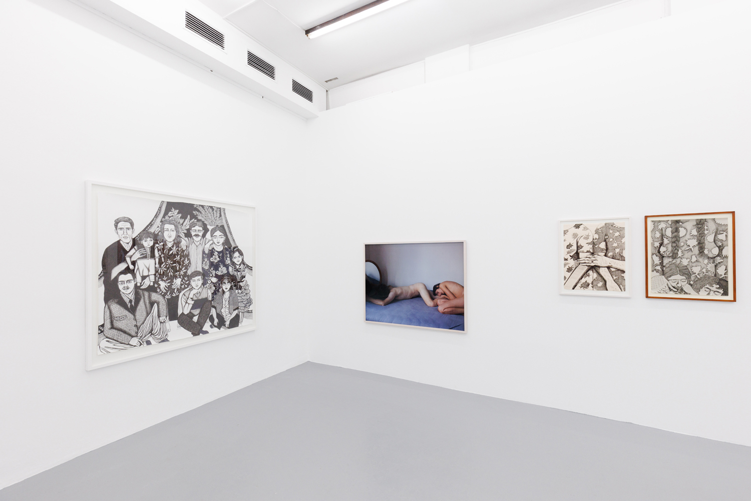 Selbstähnlich. Cihan Cakmak & Moshtari Hilal, installation view basis e.V., Courtesy the artists, Foto Bernd Euring, © basis e.V.