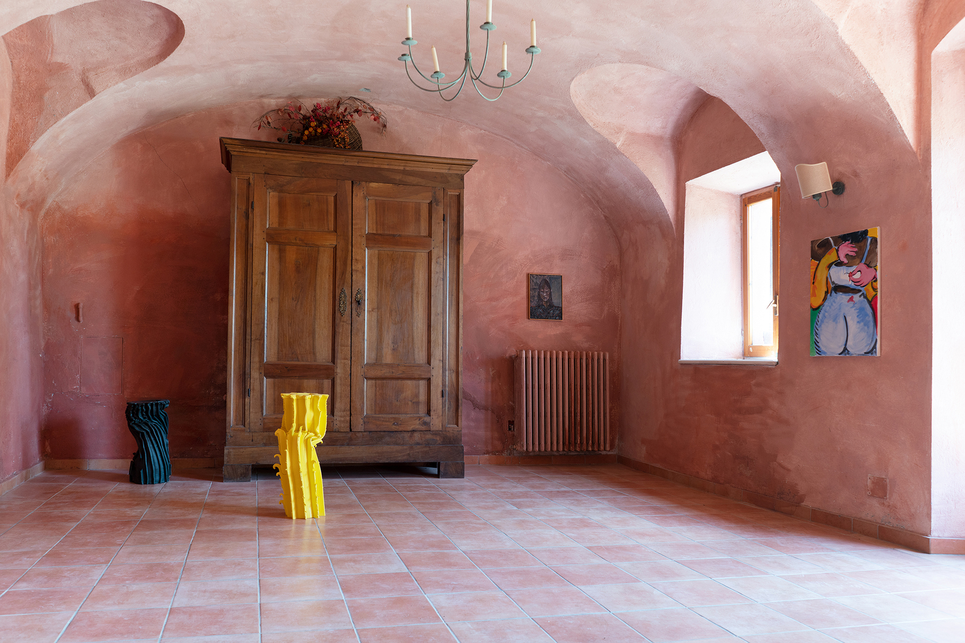 "Villeggiatura" installation view.