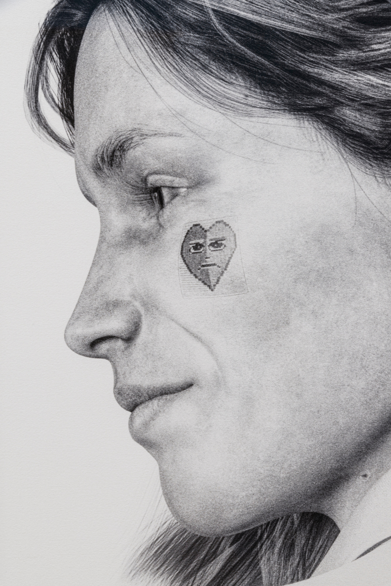 Eleonora Luccarini Secret Declaration of Gratitude (Portrait of Léonard Santé), 2022 (detail)