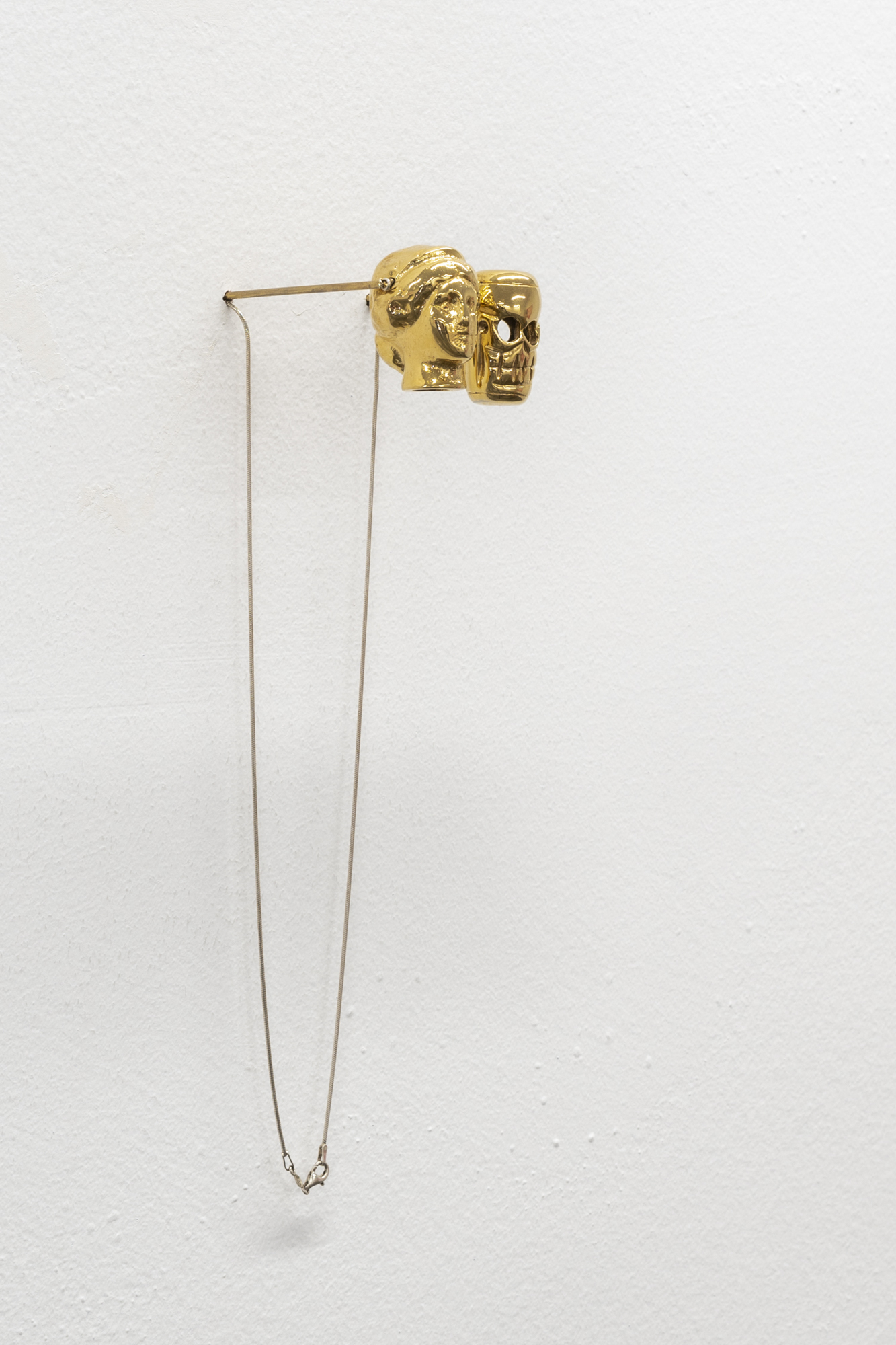 Luz Blanco, Vanitas, 2017, Necklace, gold and silver, 8 +2 AP + 2 SP