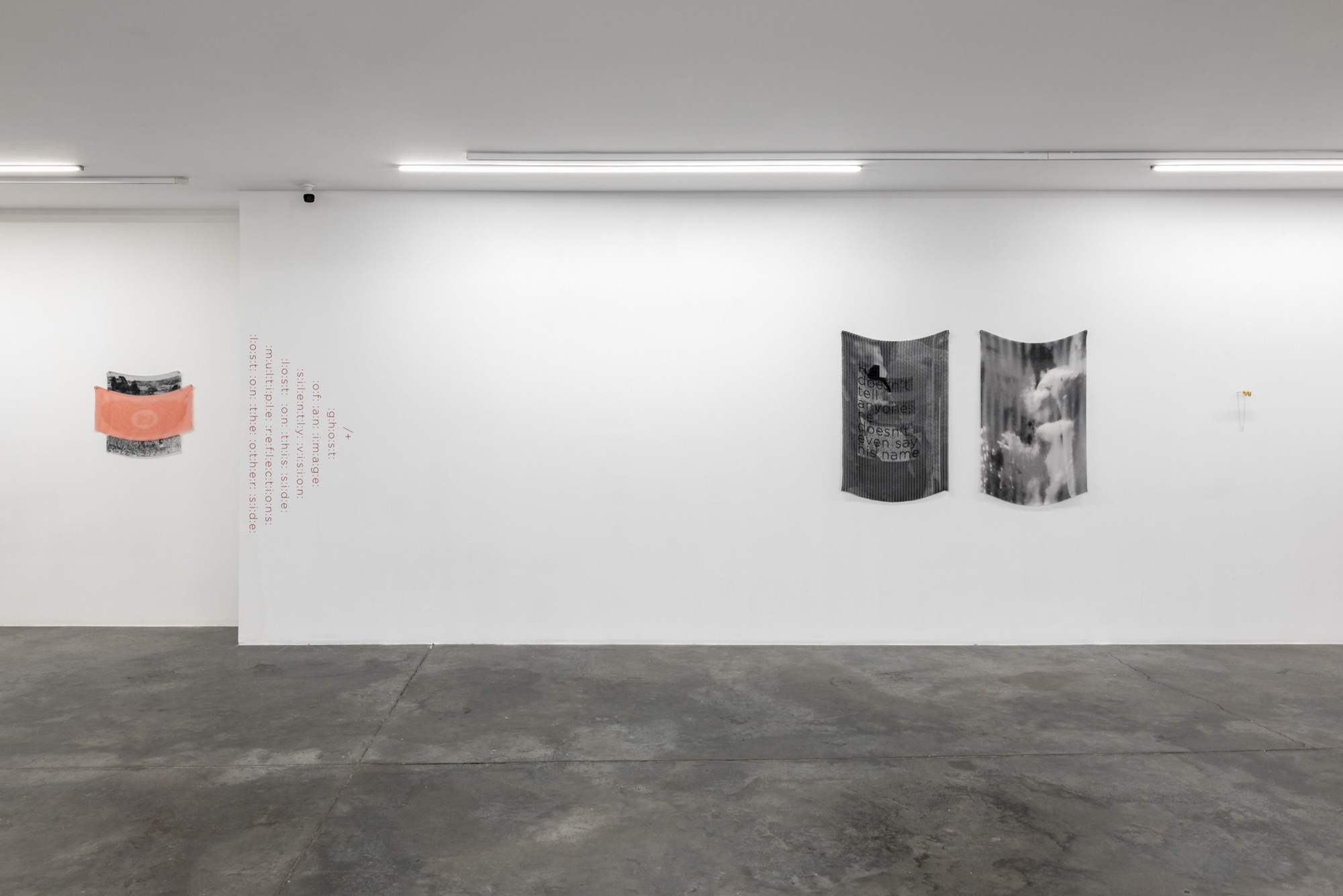 Luz Blanco, Floating Images, Installation shot