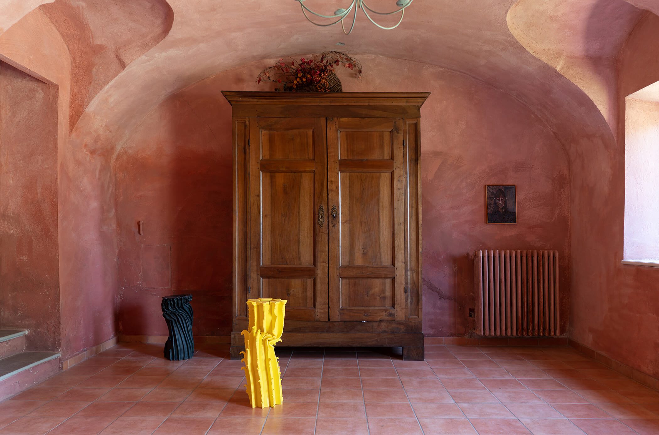 "Villeggiatura" installation view.