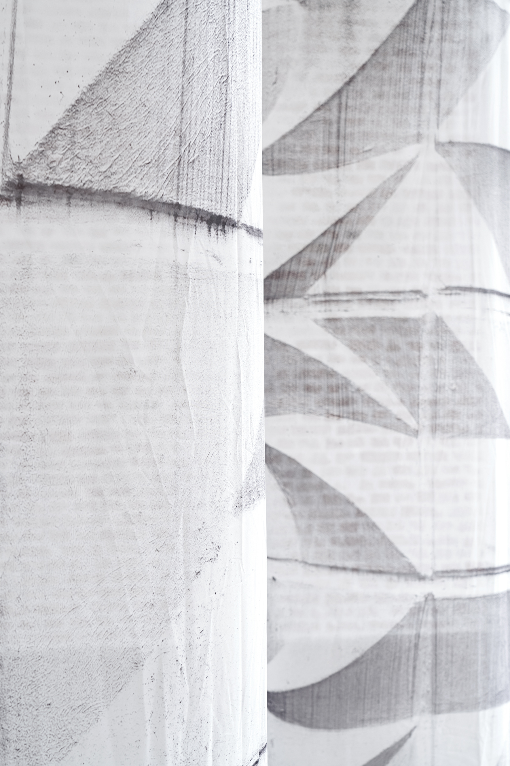 Nina Maria Küchler, „Die fragilen Städte“ #2 and #3, (detail), 2022