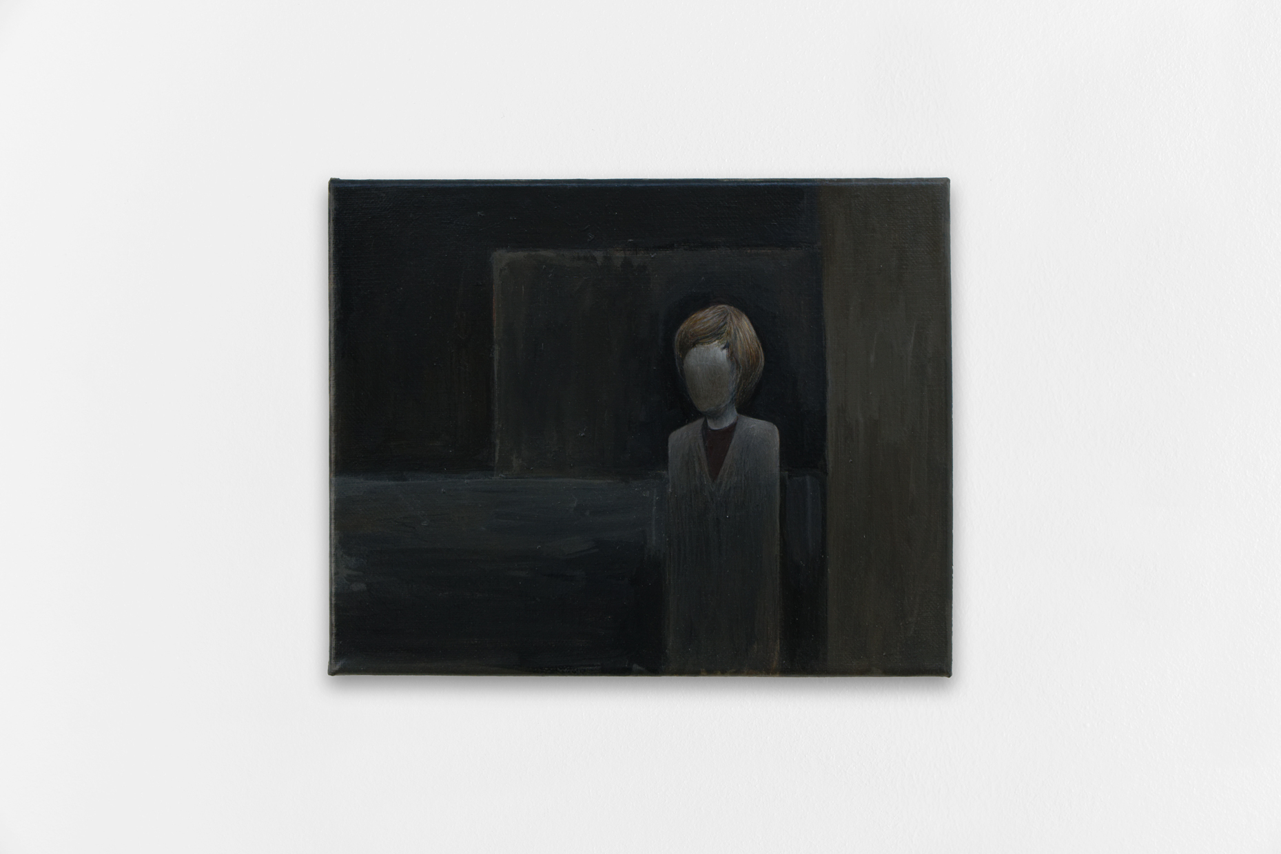 Arthur Marie, Mild Disturbance / so Removed from Reason, 2022, acrylic on canvas, 300 Ã— 240 mm