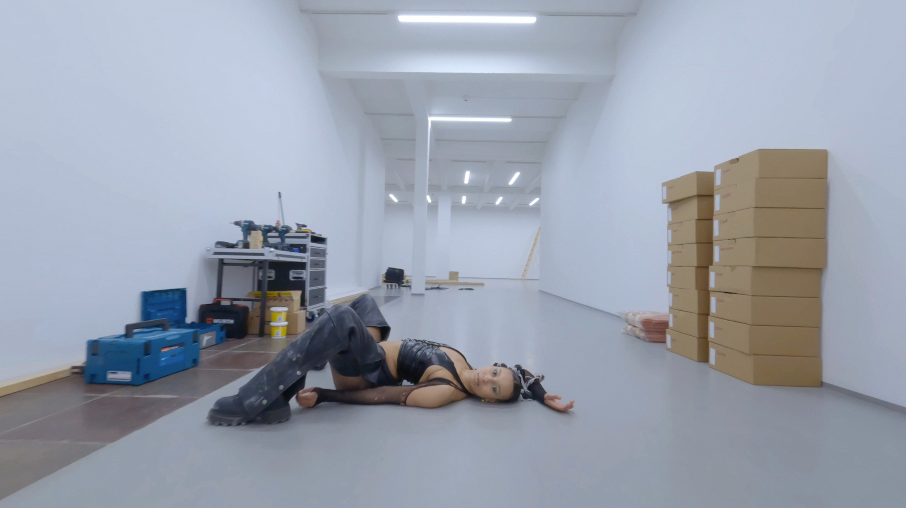 Liesel Burisch: Never Stop, video still, 2022