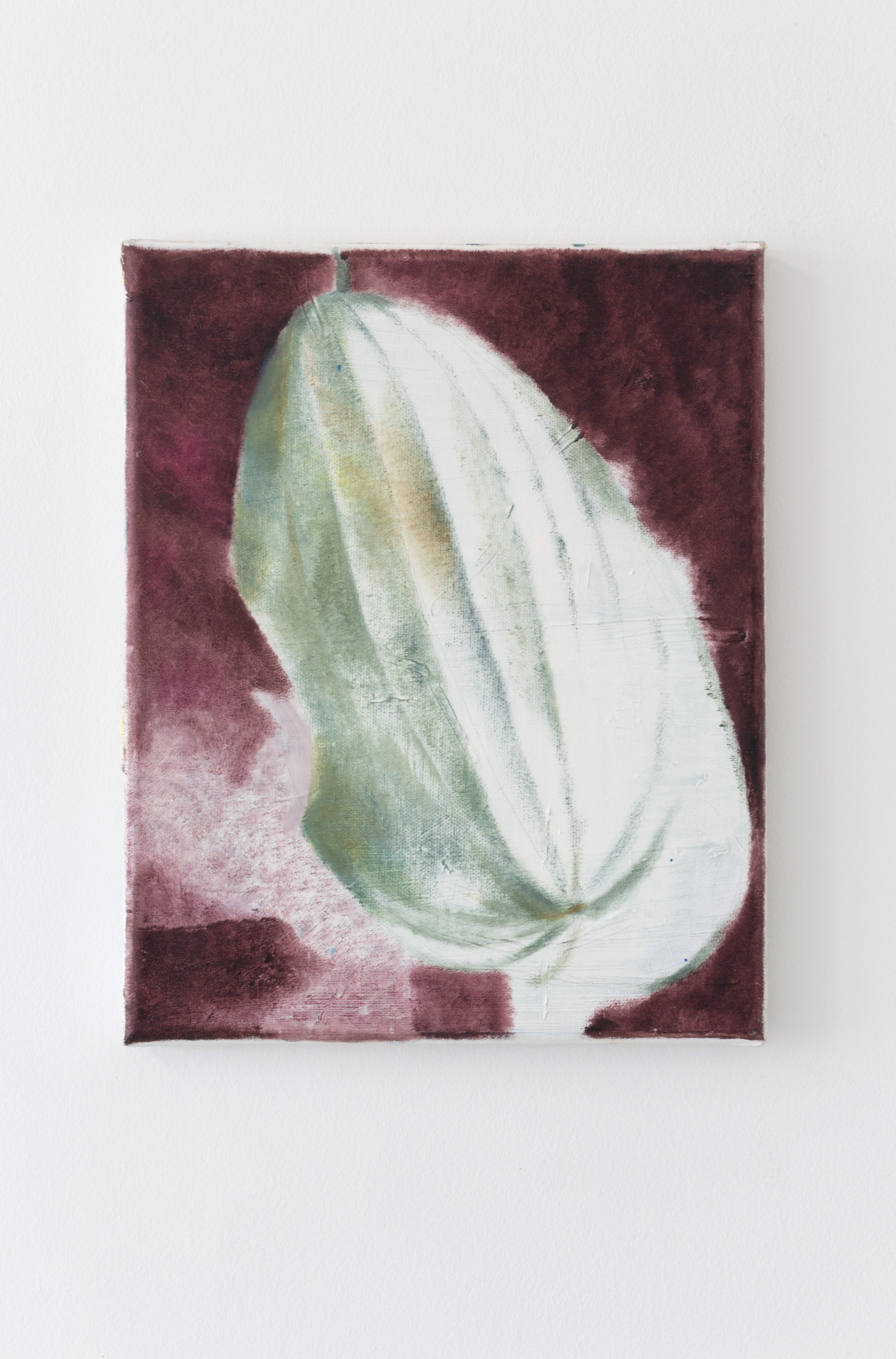 Shiwen Wang, Untitled, 2021, Oil on canvas, 9.5 x 12 in