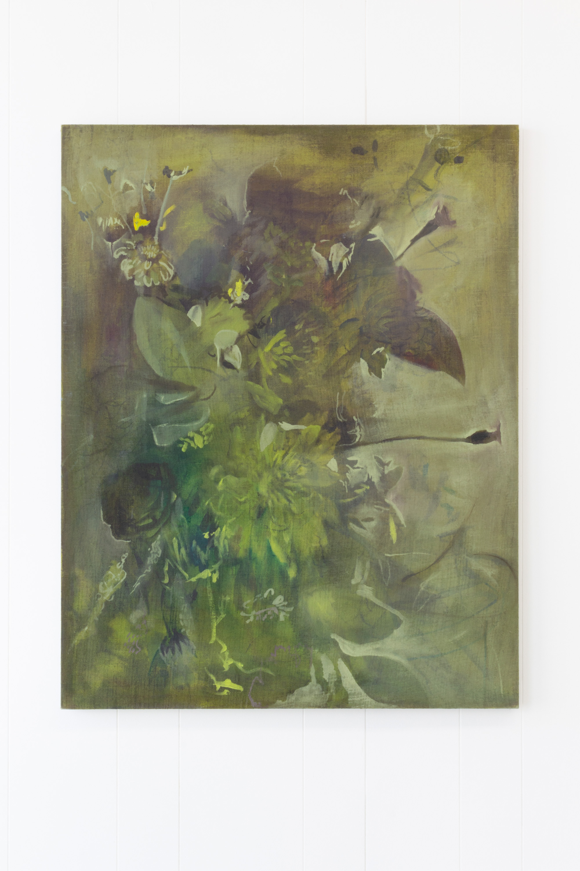 Taylor Augustine, Top Dressing, 2022, Oil on linen, 29 x 37 in