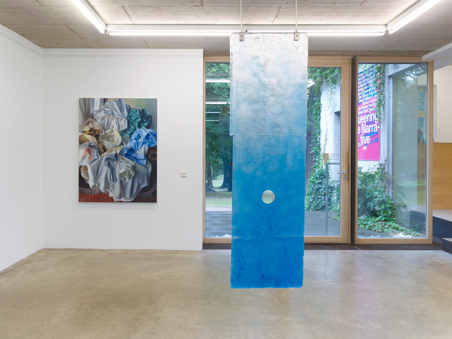 Christopher Hartmann, Untitled, 2022. Courtesy: the artist and GNYP Gallery, Berlin. Constantin Hartenstein, F3000, 2022
