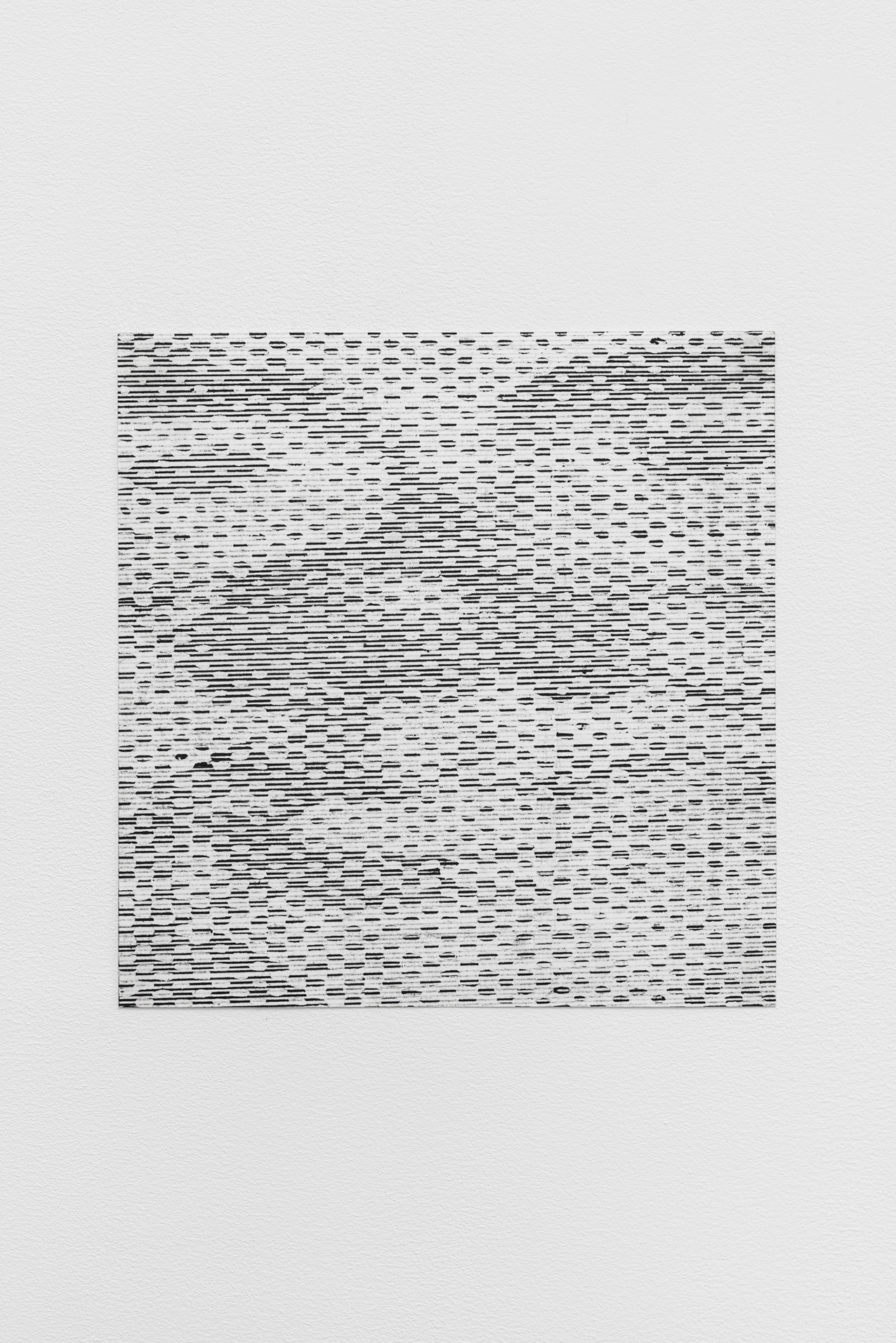 Maxime Le Bon, TchantchĂšs #5, 2022, oil and graphit on paper, 21,5 x 21,5 cm