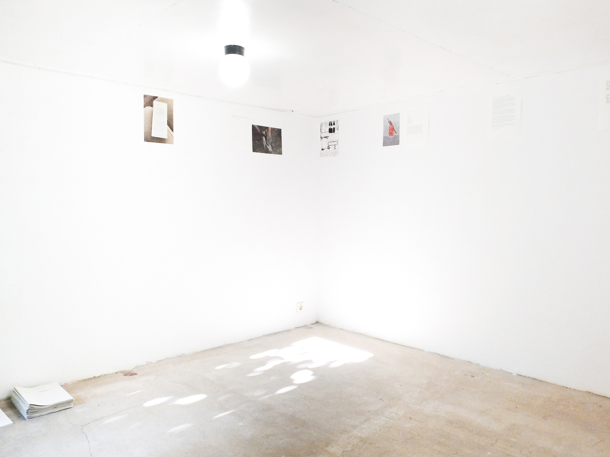 installation view (exhibition space)