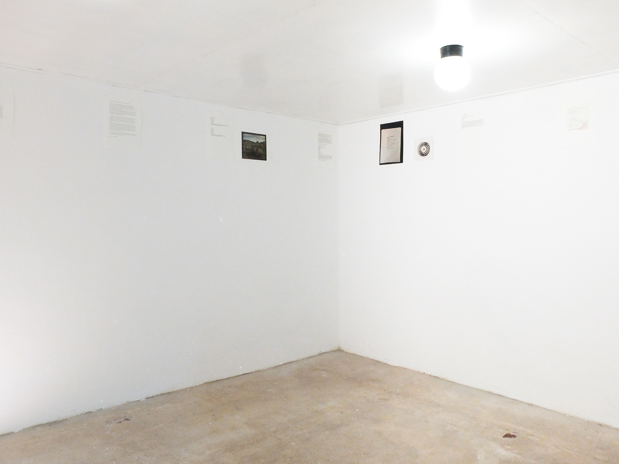 installation view (exhibition space)