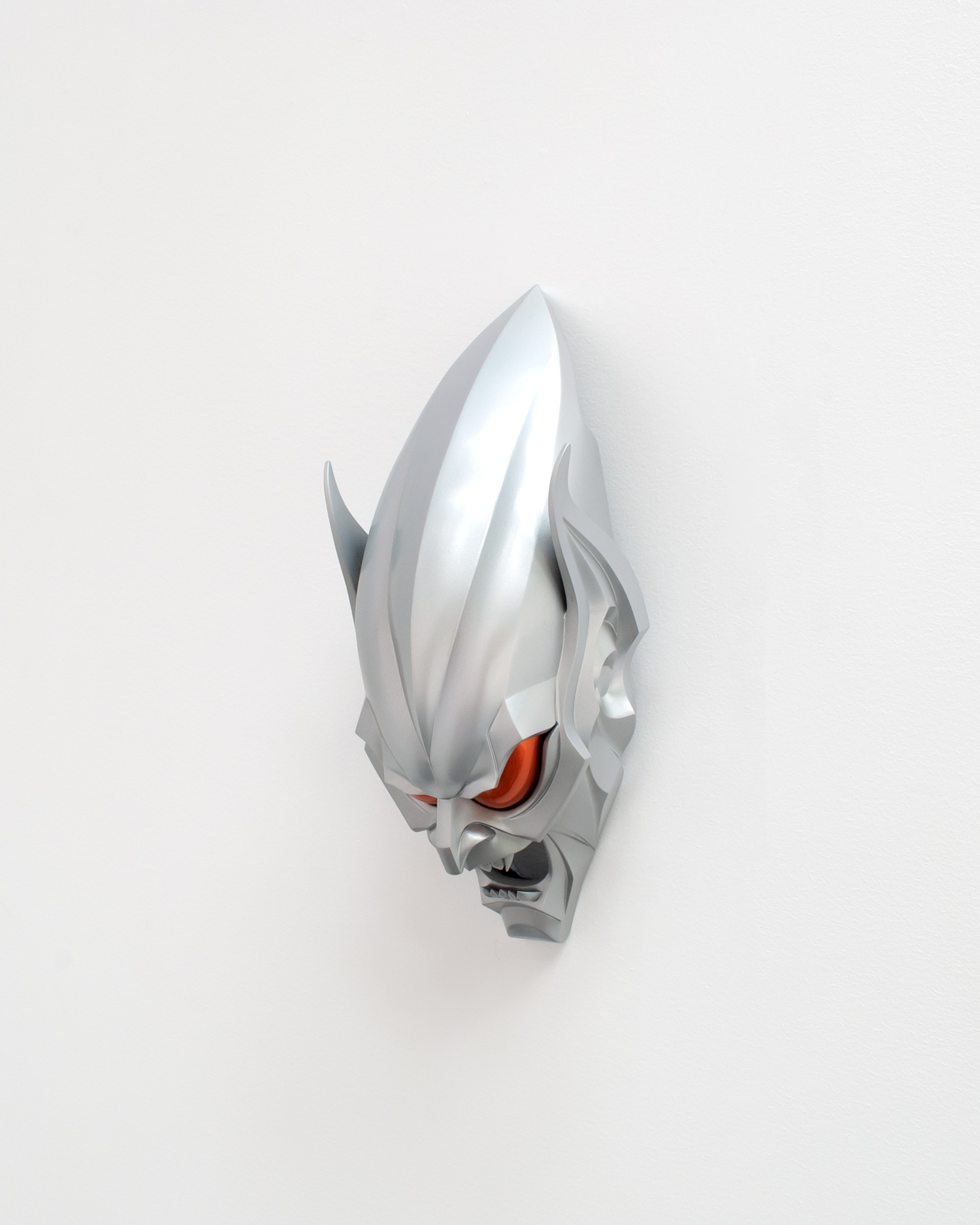 The grey goblin, 2022, PLA, fabric, 58x23x21cm