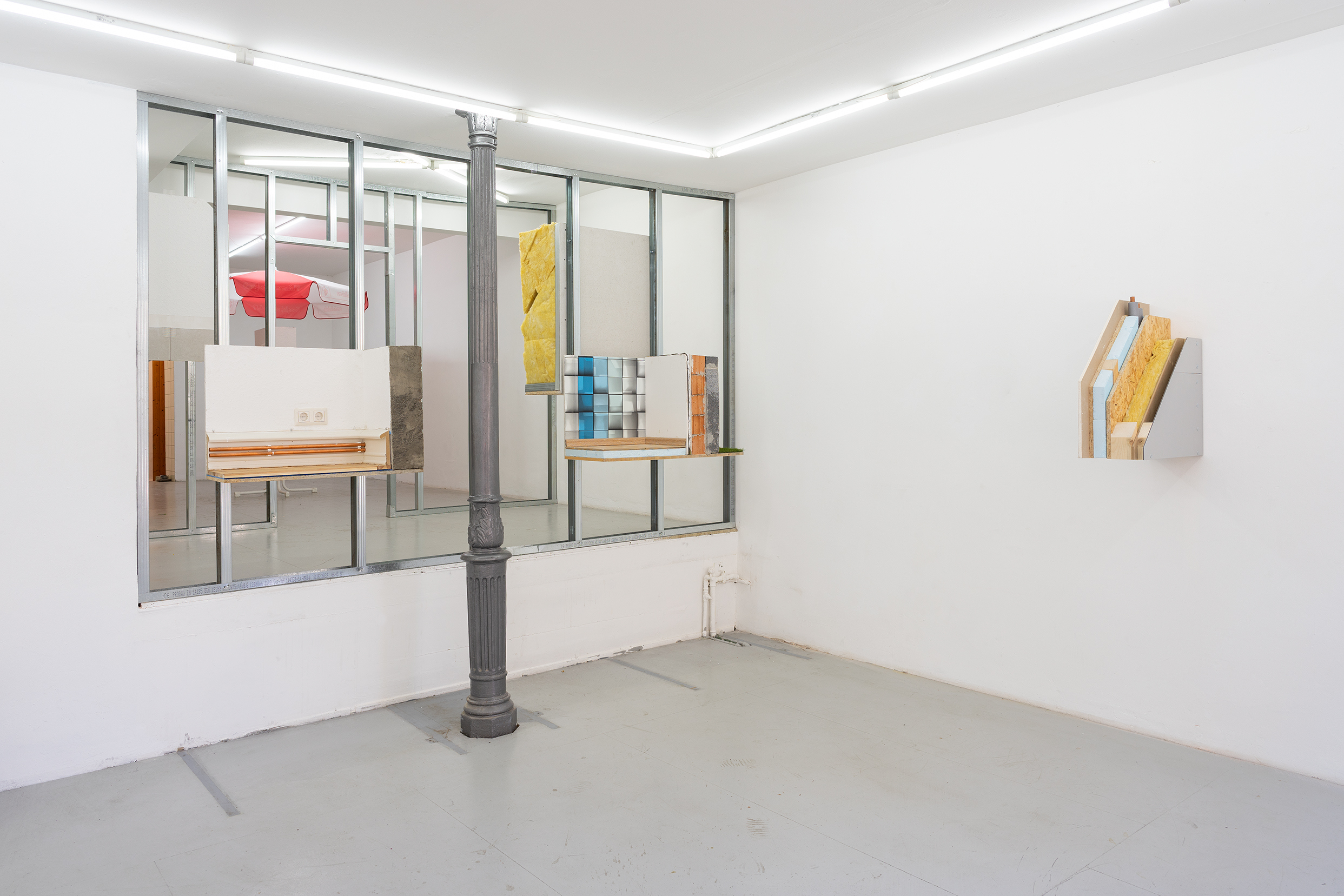 Installation view, Laube Karlsruhe, Gregor Lau