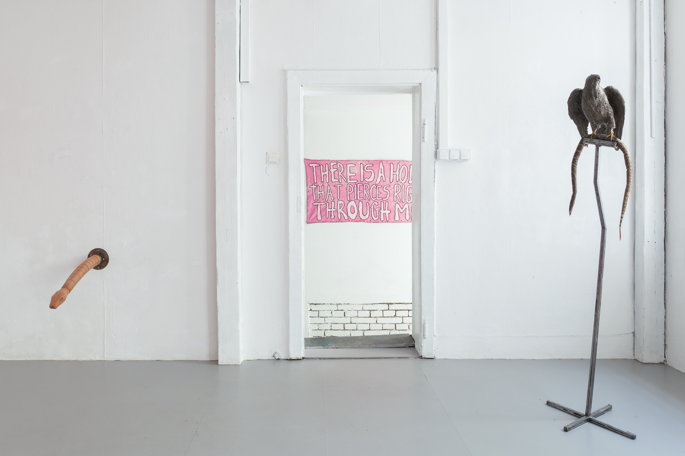 02 Nicolás Astorga and Miguel Soto, 2022, MY SHADOW TO YOUR FEET, exhibition view 02, Suzie Shride