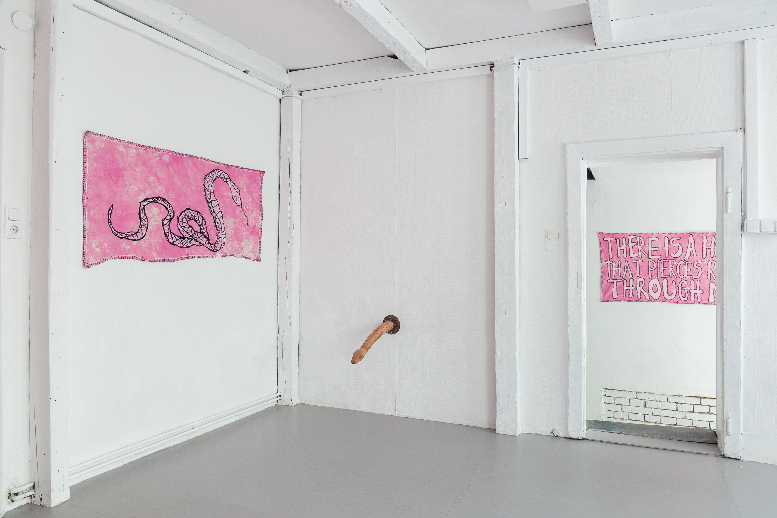 04 Nicolás Astorga and Miguel Soto, 2022, MY SHADOW TO YOUR FEET, exhibition view 04, Suzie Shride