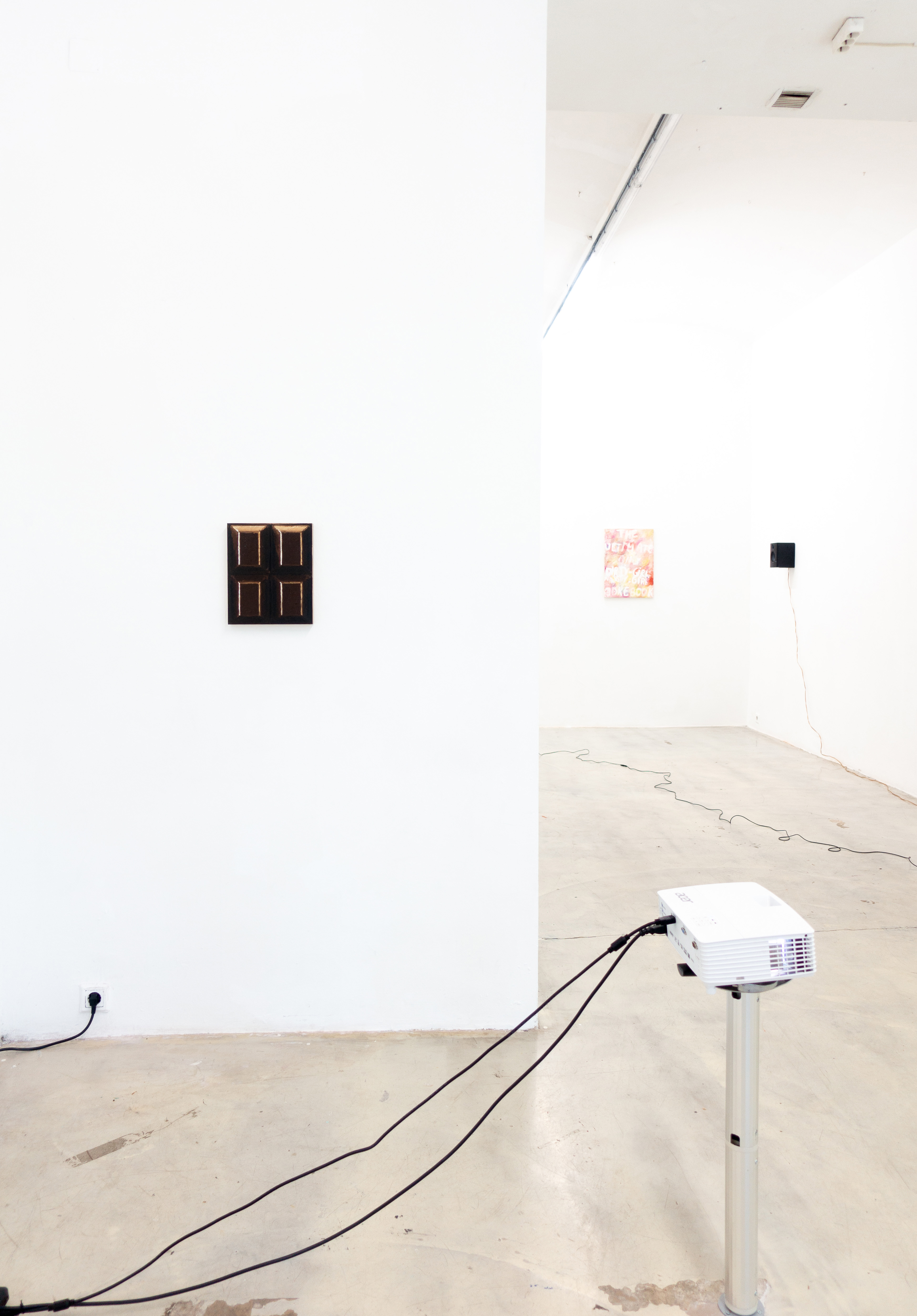 Exibition View "make room in your mouth" curated by Olamiju Fajemisin, WAF