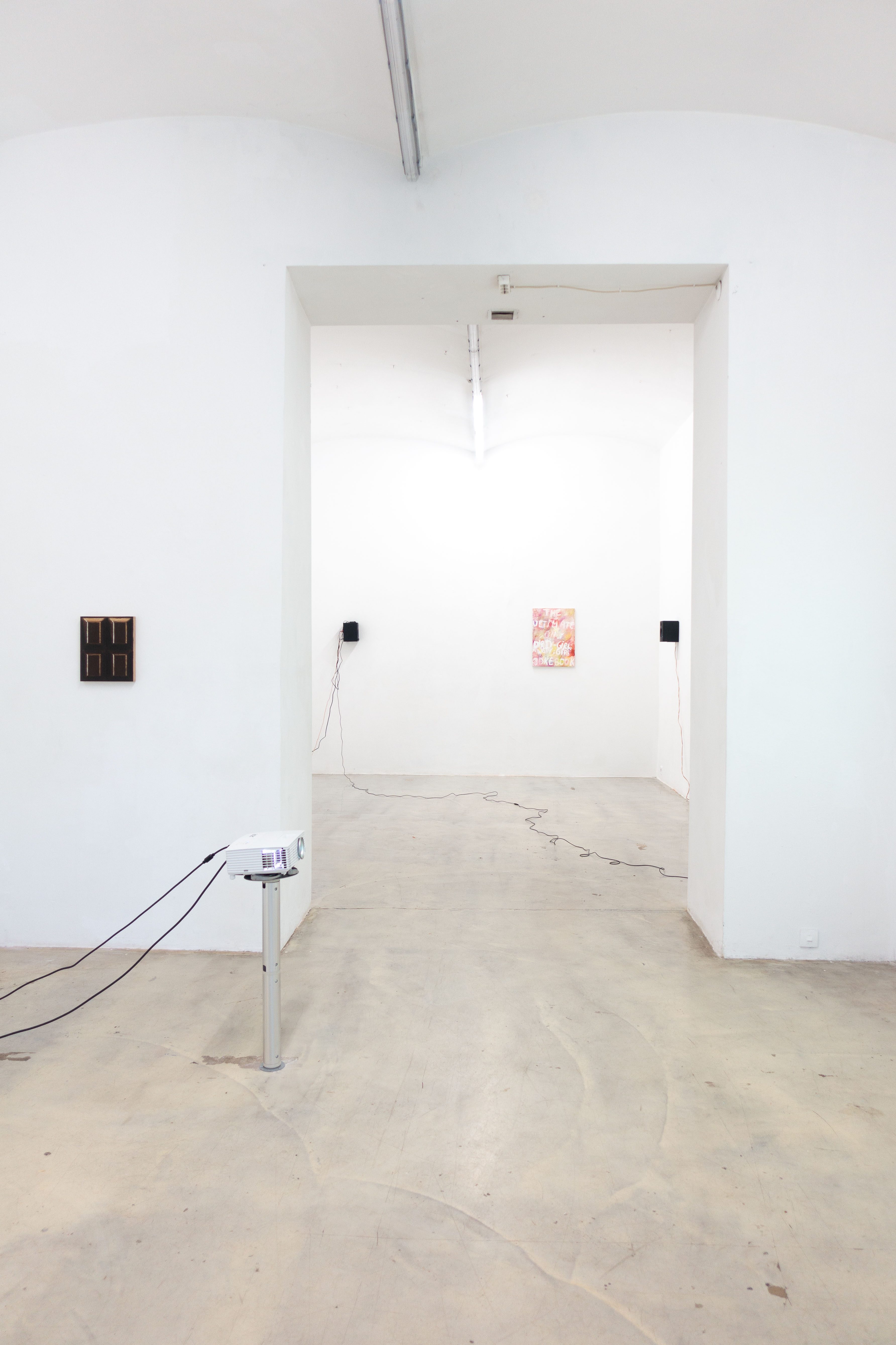 Exibition View "make room in your mouth" curated by Olamiju Fajemisin, WAF