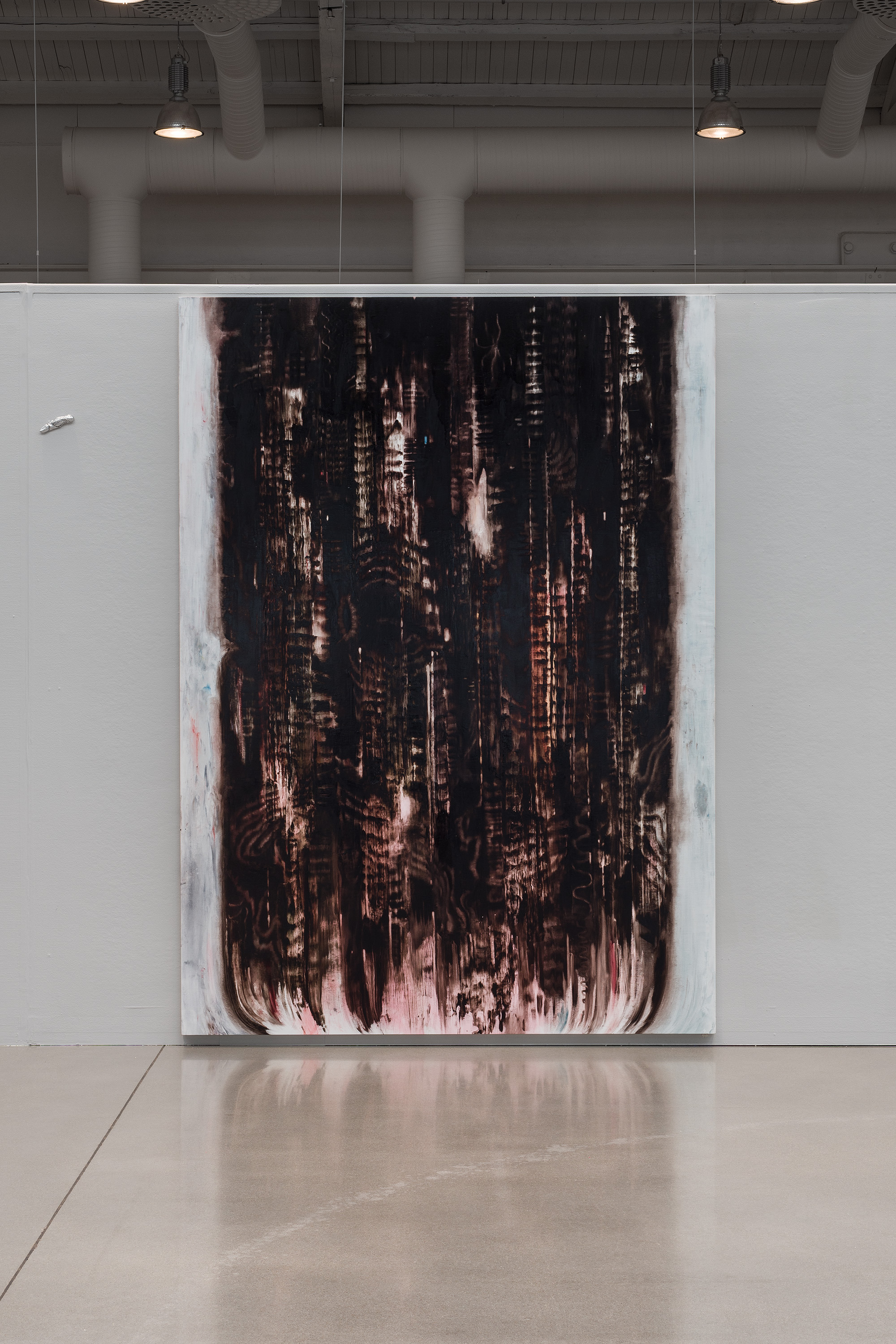 Julia Selin, So many nights through endless nights, oil on canvas, 270 x 196 cm, 2022