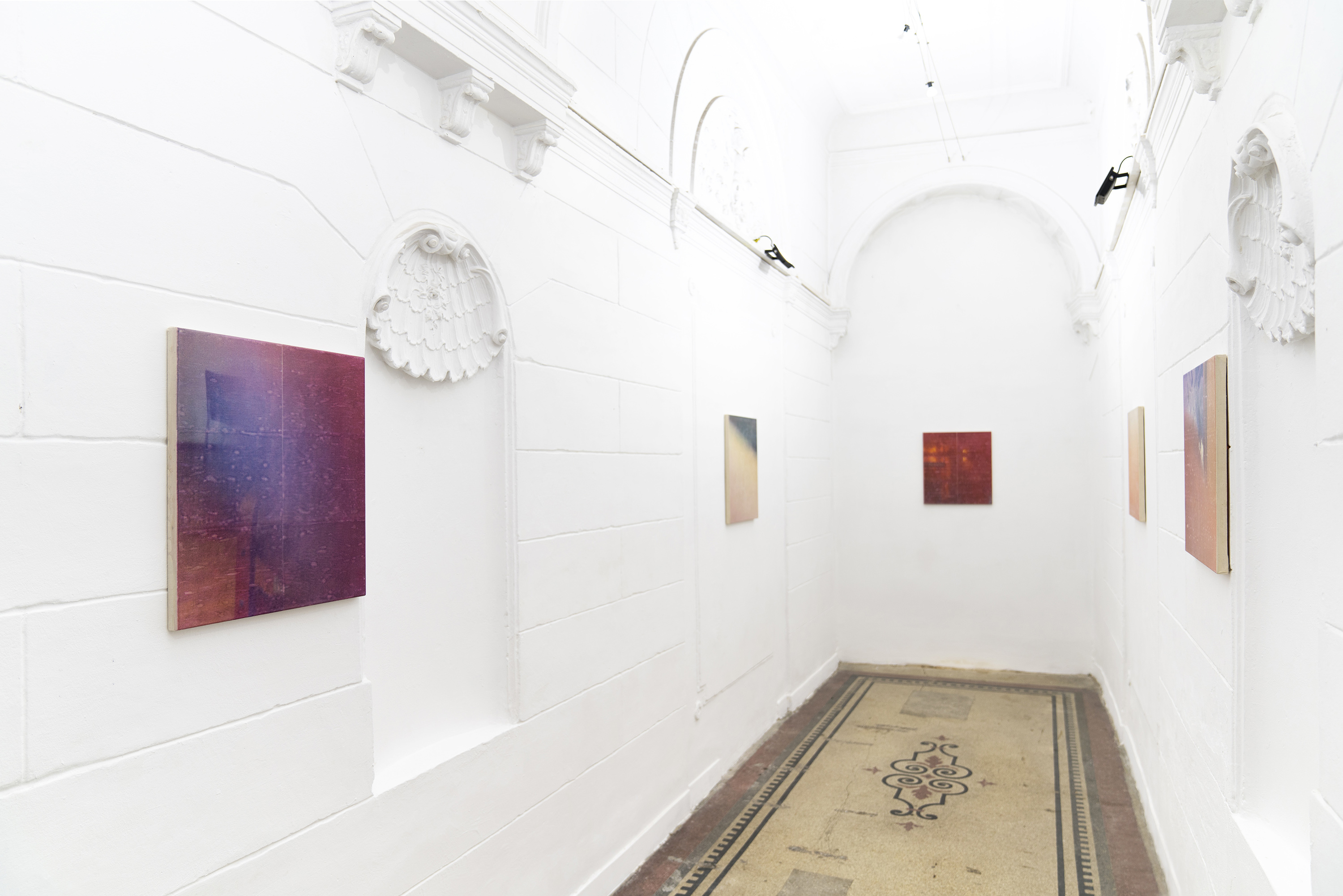 Lukas Matuschek: Smears in the Heat, 2022, installation view 3