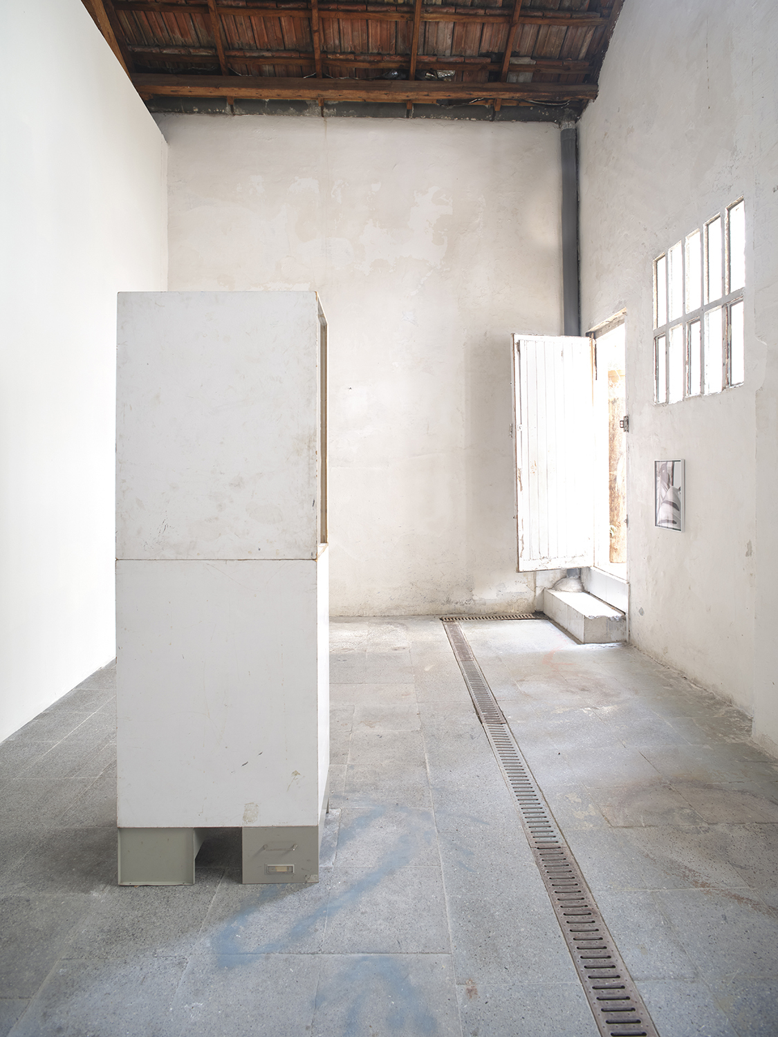 Installation views: "Is it like today?". Solo exhibition by Ian Waelder at ethall gallery in Barcelona, 2022