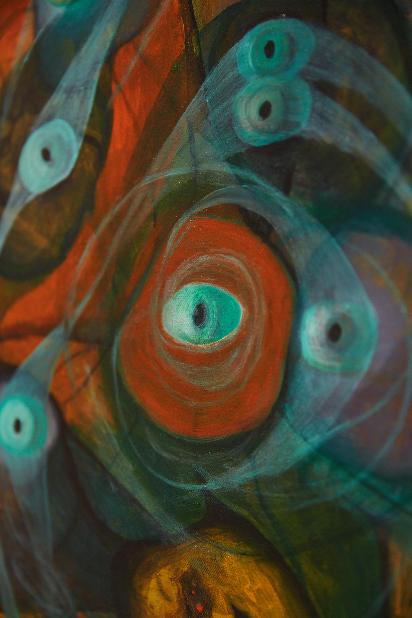 Alexandra Ragg, watchful labyrinth (detail)