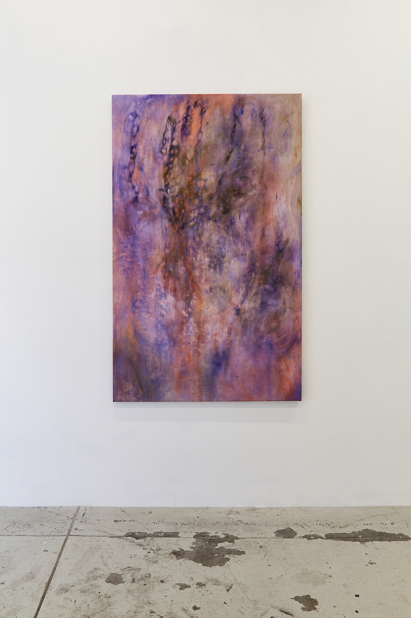 Alice Ramsden, b*twixt, 2022, oil on canvas, 152 x 93 cm