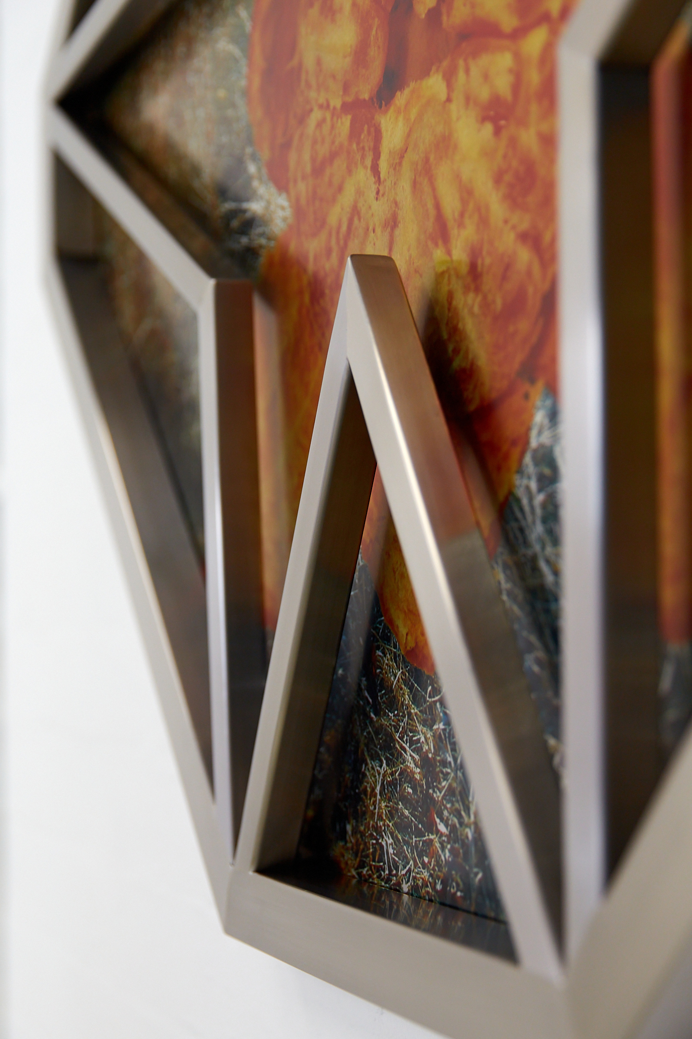 Jennifer Mathews, Illumination in the worn aisle (detail)