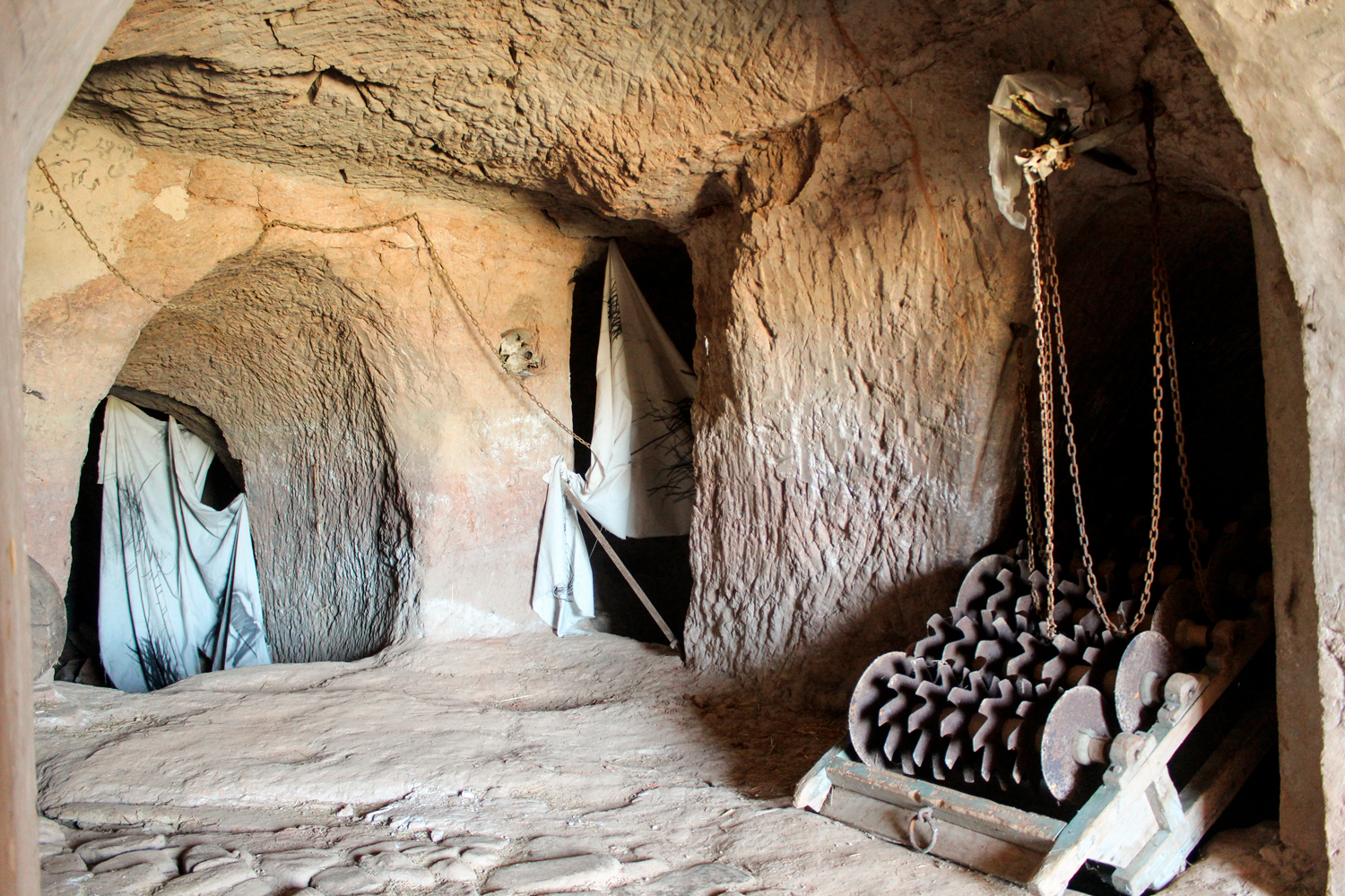 View of the cave