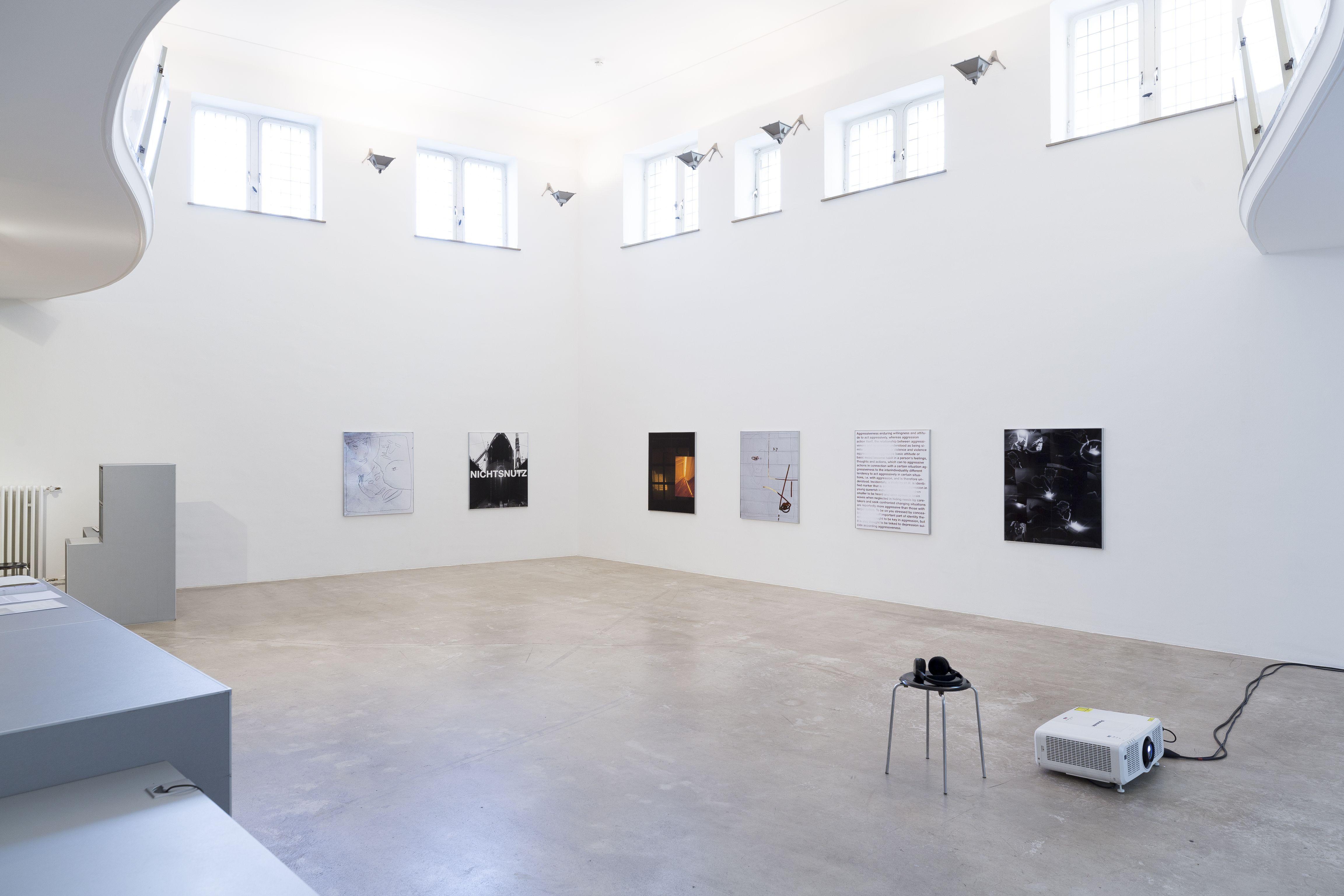 "docks" by Moritz Krauth, installation view