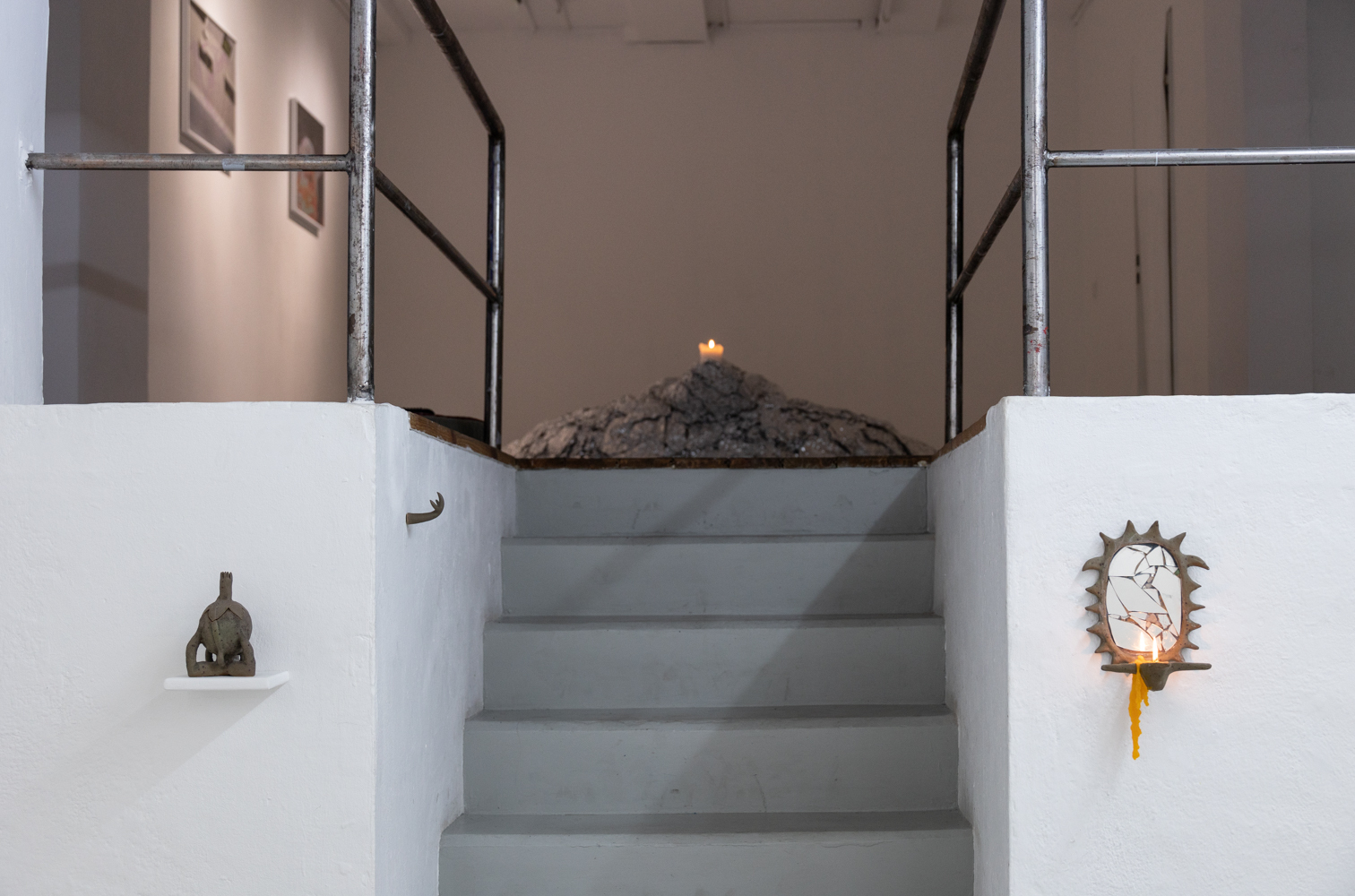 Danielle Magee Mind Fruit glazed ceramic, barley husks, lupin seeds, borage seeds, sainfoin seeds, nasturtium seeds, sunflower seeds 2022