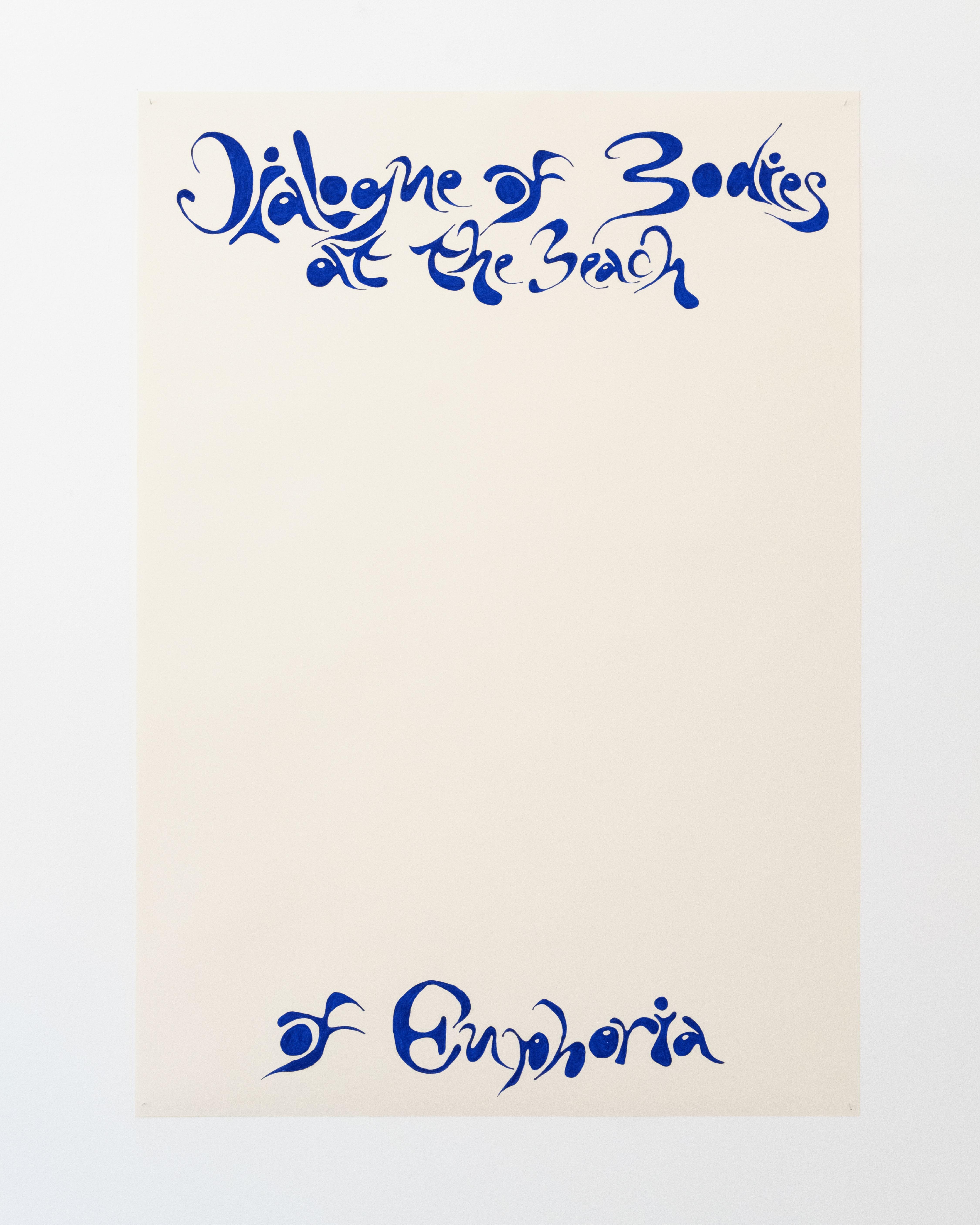 dialogue of bodies at the beach of euphoria