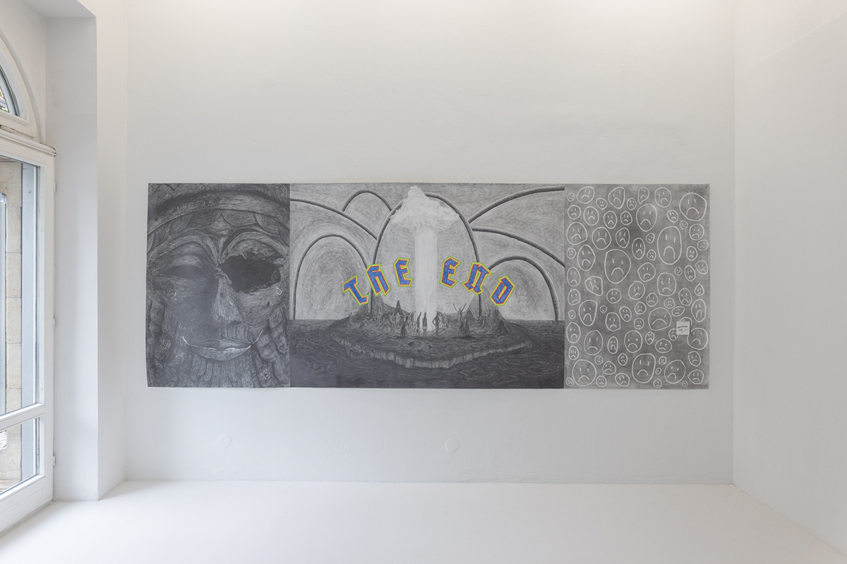 Hannes Dünnebier, Untitled (The End), 2021 © nova space 2022