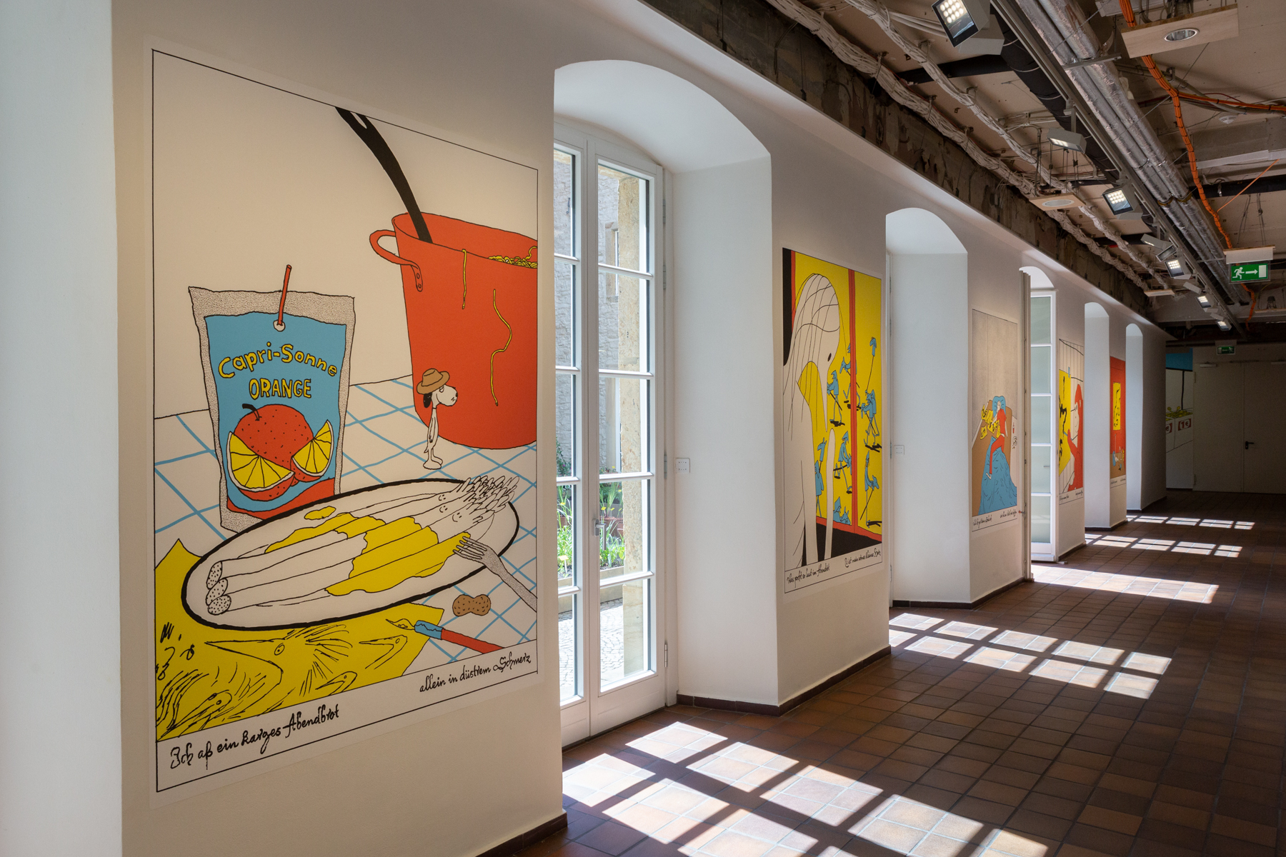 Anna Haifisch, Homi, installation view Kunsthalle Osnabrück, 2022. Photo: Lucie Marsmann