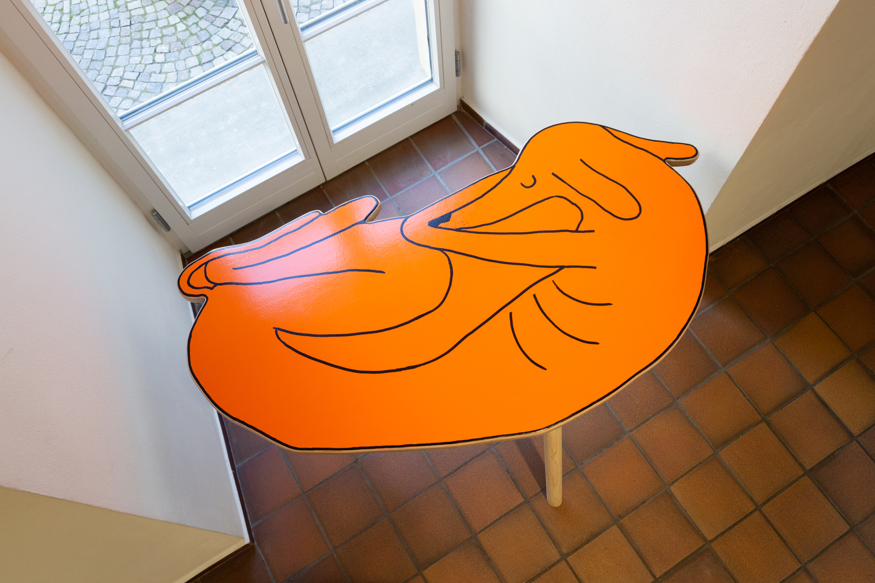 Anna Haifisch, Homi, installation view Kunsthalle Osnabrück, 2022. Photo: Lucie Marsmann