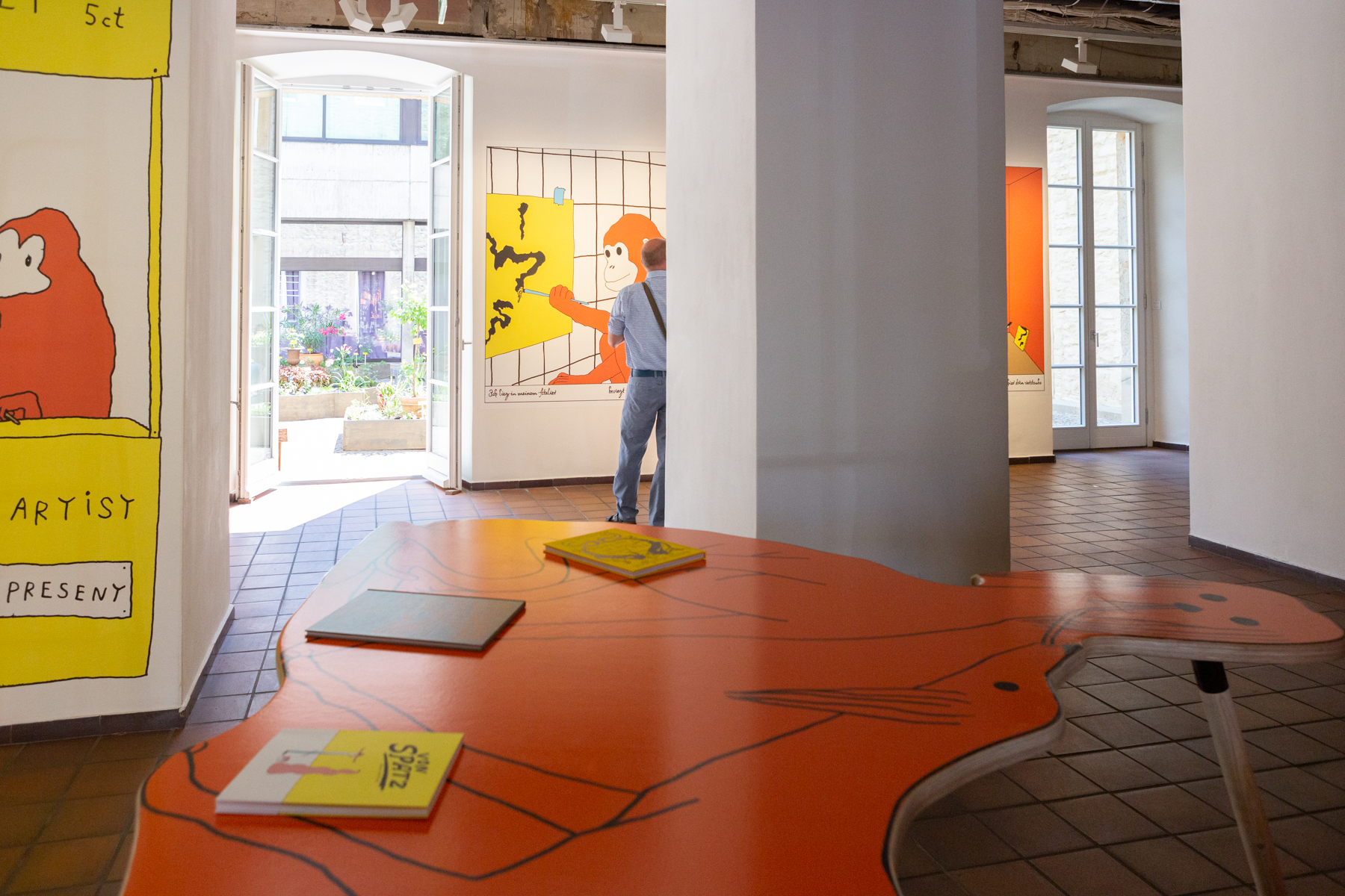 Anna Haifisch, Homi, installation view Kunsthalle Osnabrück, 2022. Photo: Lucie Marsmann