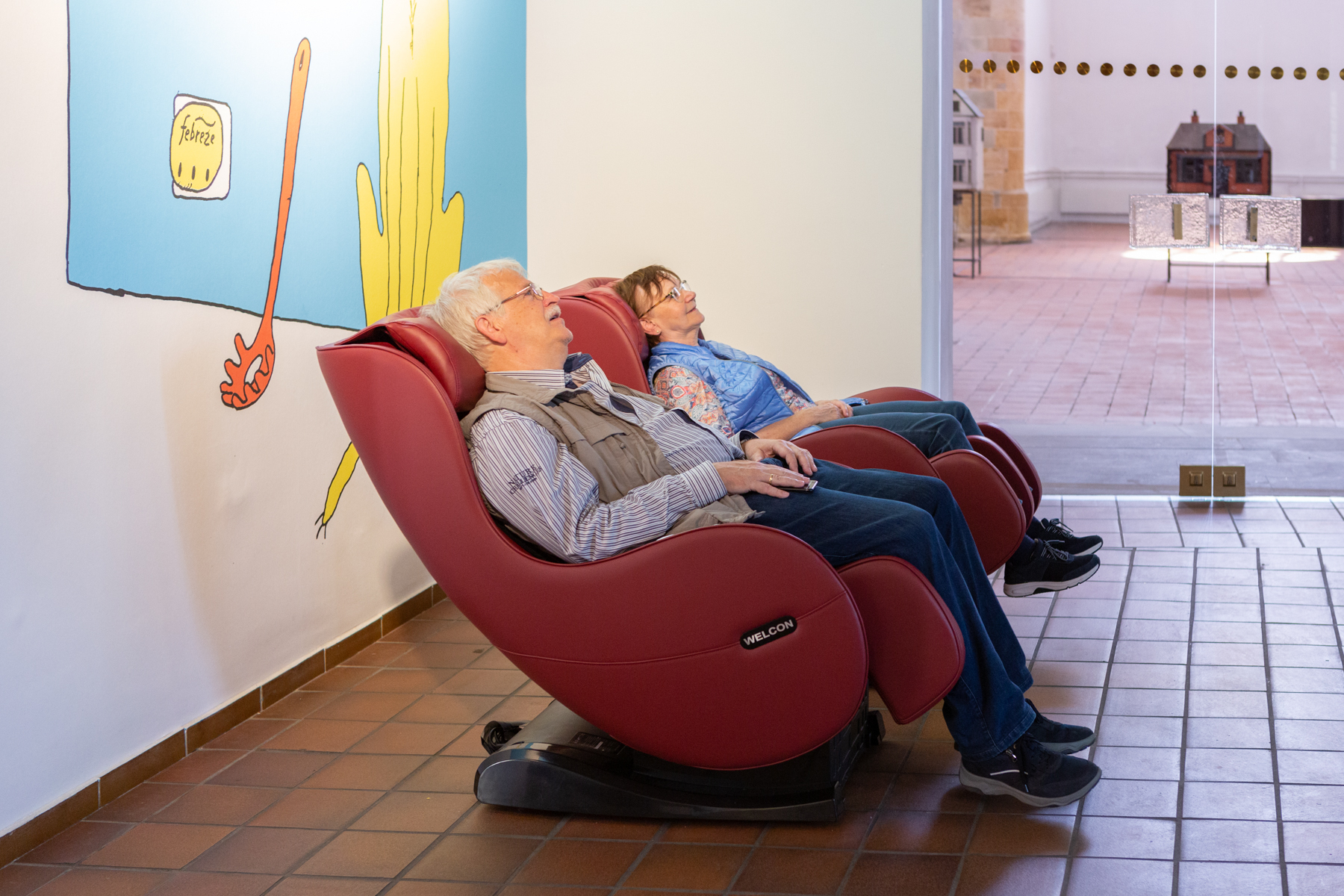 Anna Haifisch, Homi, installation view Kunsthalle Osnabrück, 2022. Photo: Lucie Marsmann