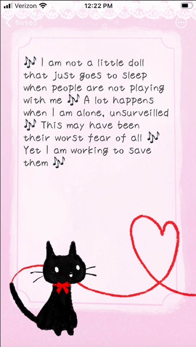Excerpt from the Booklet, Johanna Owen