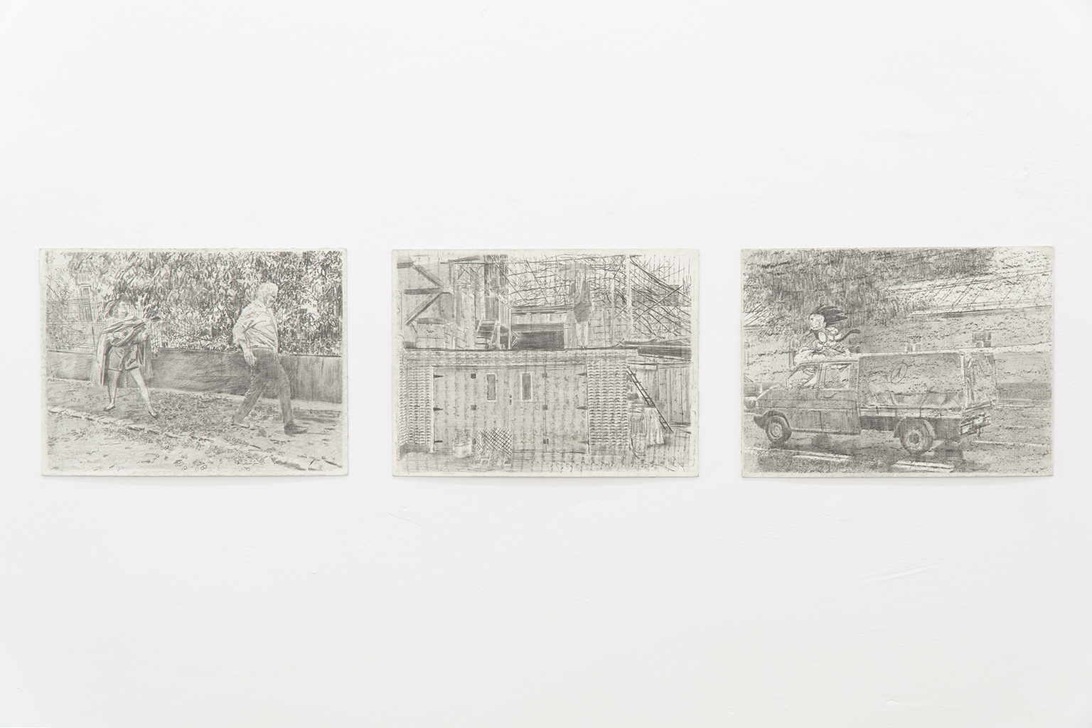 Matei Toșa, From the series "Objects from my memories", pencil on paper, 2020