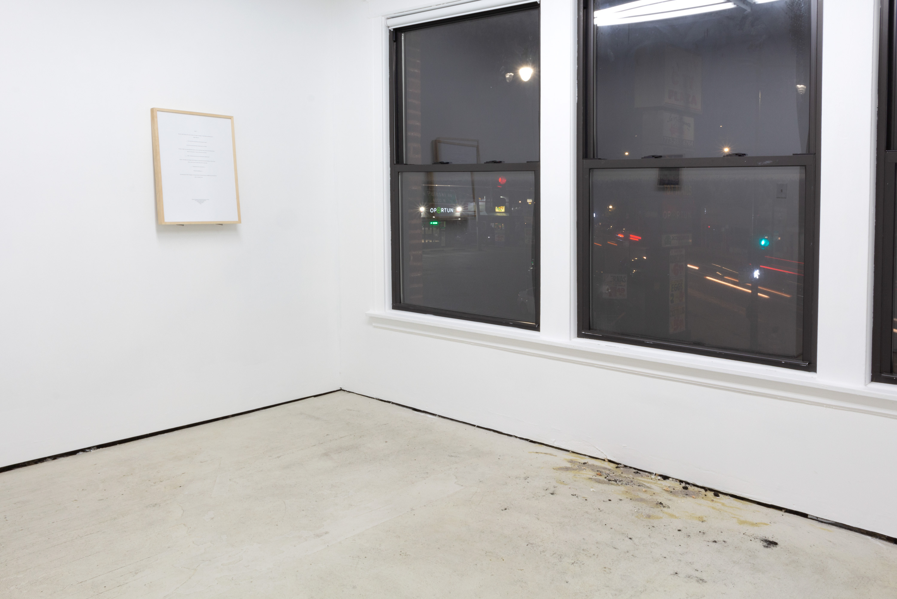 Installation view