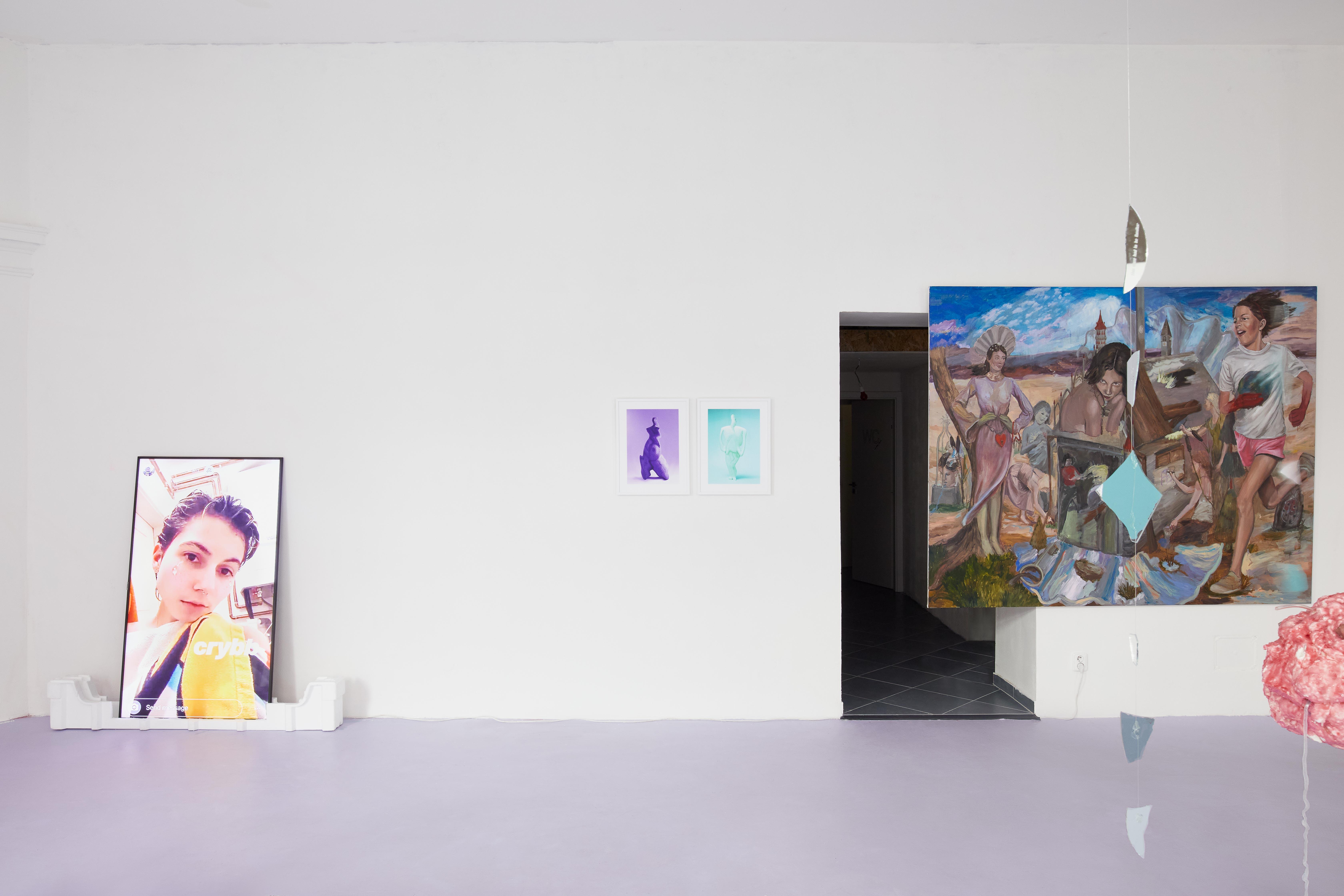 Installation view of the exhibition, ‘Ennui’, SVĚTOVA 1 AS, Prague, 1 — 17 September 2021. Photograph: Karolína Matušková © SVĚTOVA 1 AS