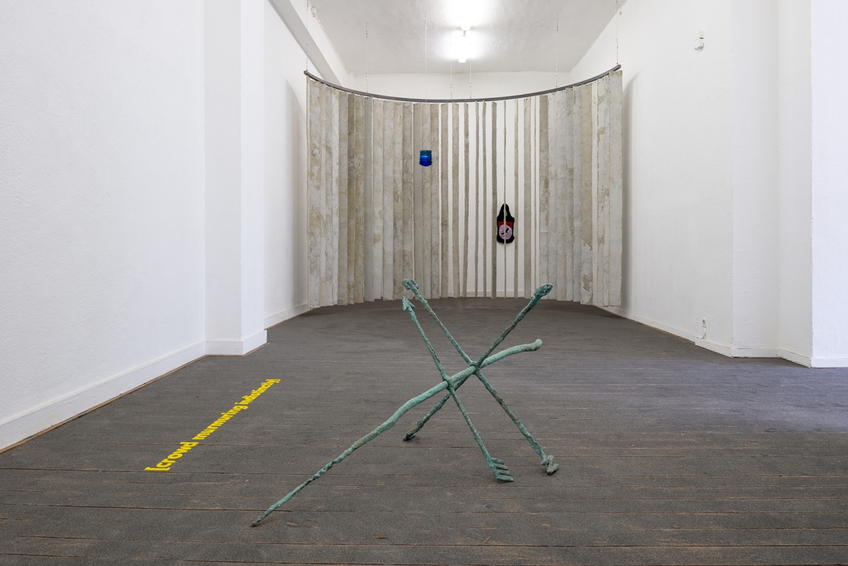 Rike Droescher, The Big Murmur, 2022, Installation view, Â© the artist, photo: Bernhard Adams