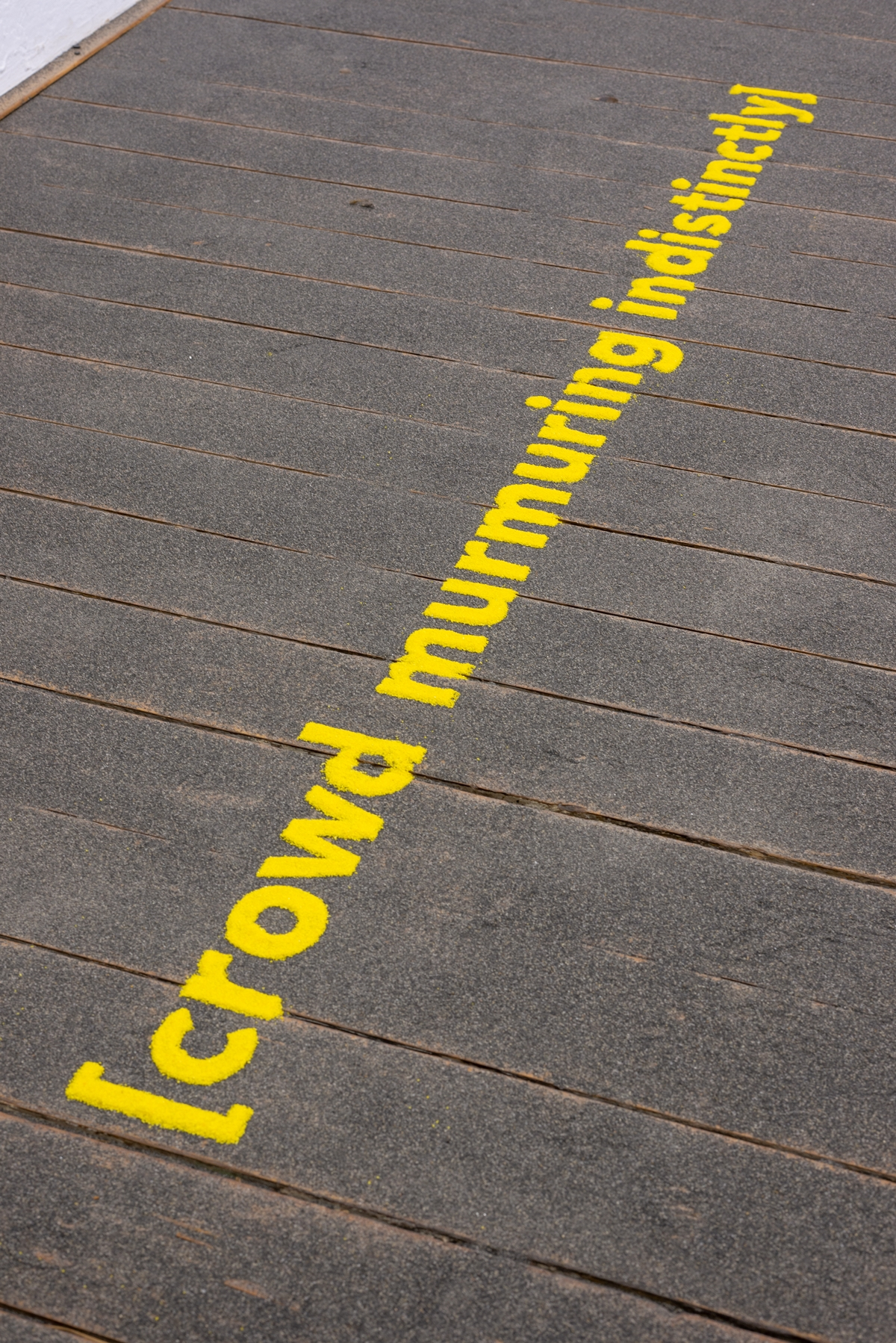 Rike Droescher, The Big Murmur, 2022, Installation view (detail), © the artist, photo: Bernhard Adams