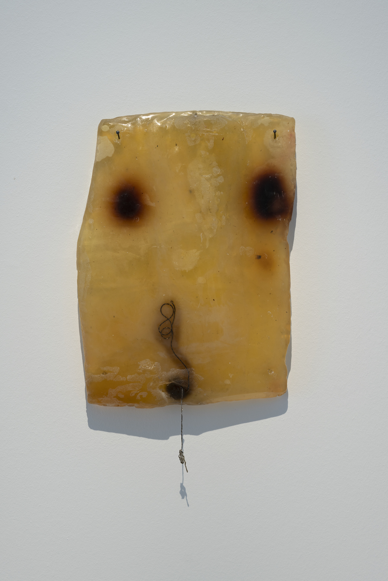 Bri Williams, Torso, 2018, Soap, necklace, resin, 18 x 45 x 34 cm, Courtesy of Queer Thoughts, New York