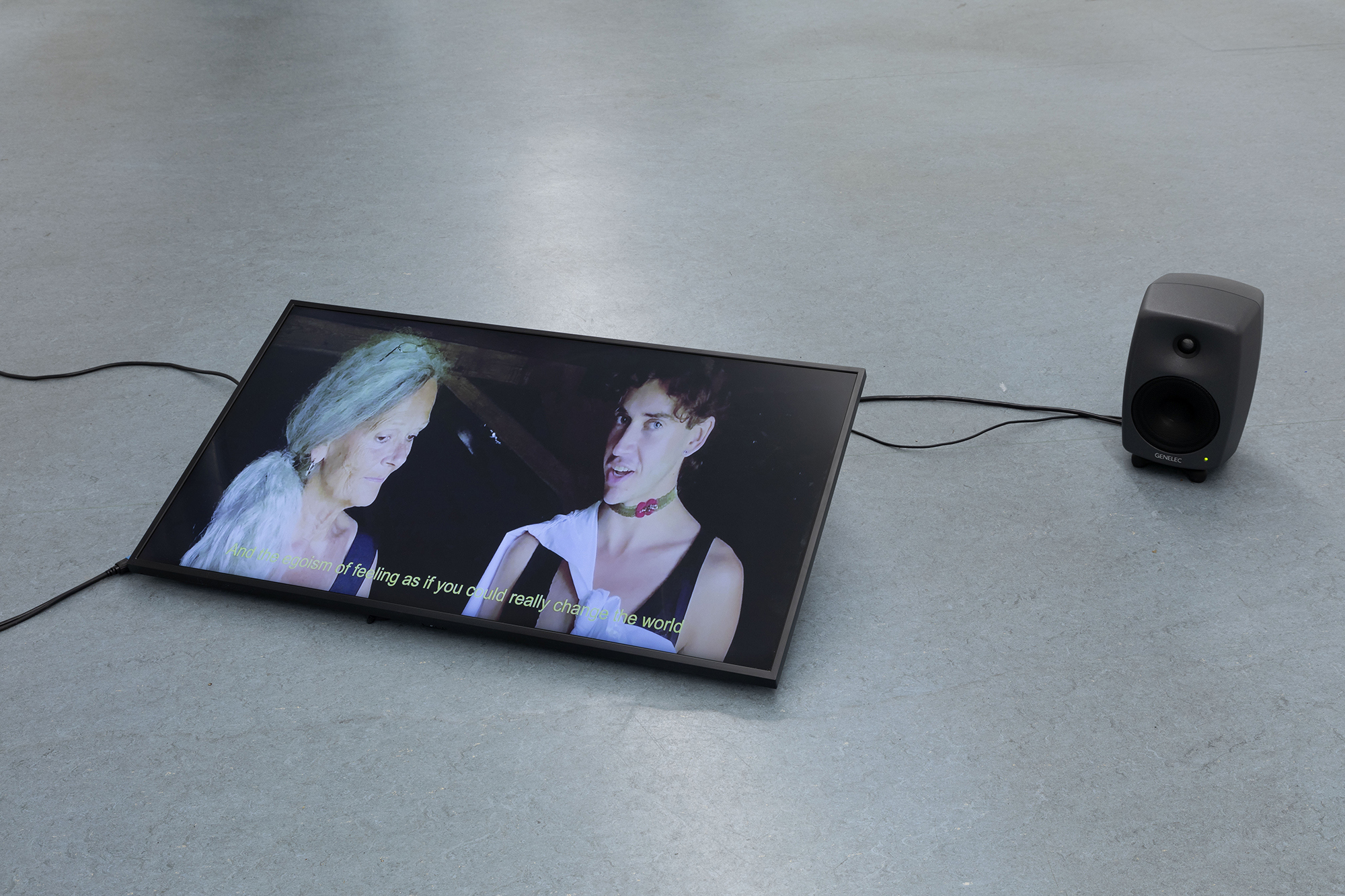 Taurus, 2022 , two-channel video installation, colour, sound, loop  24 min 30 sec 