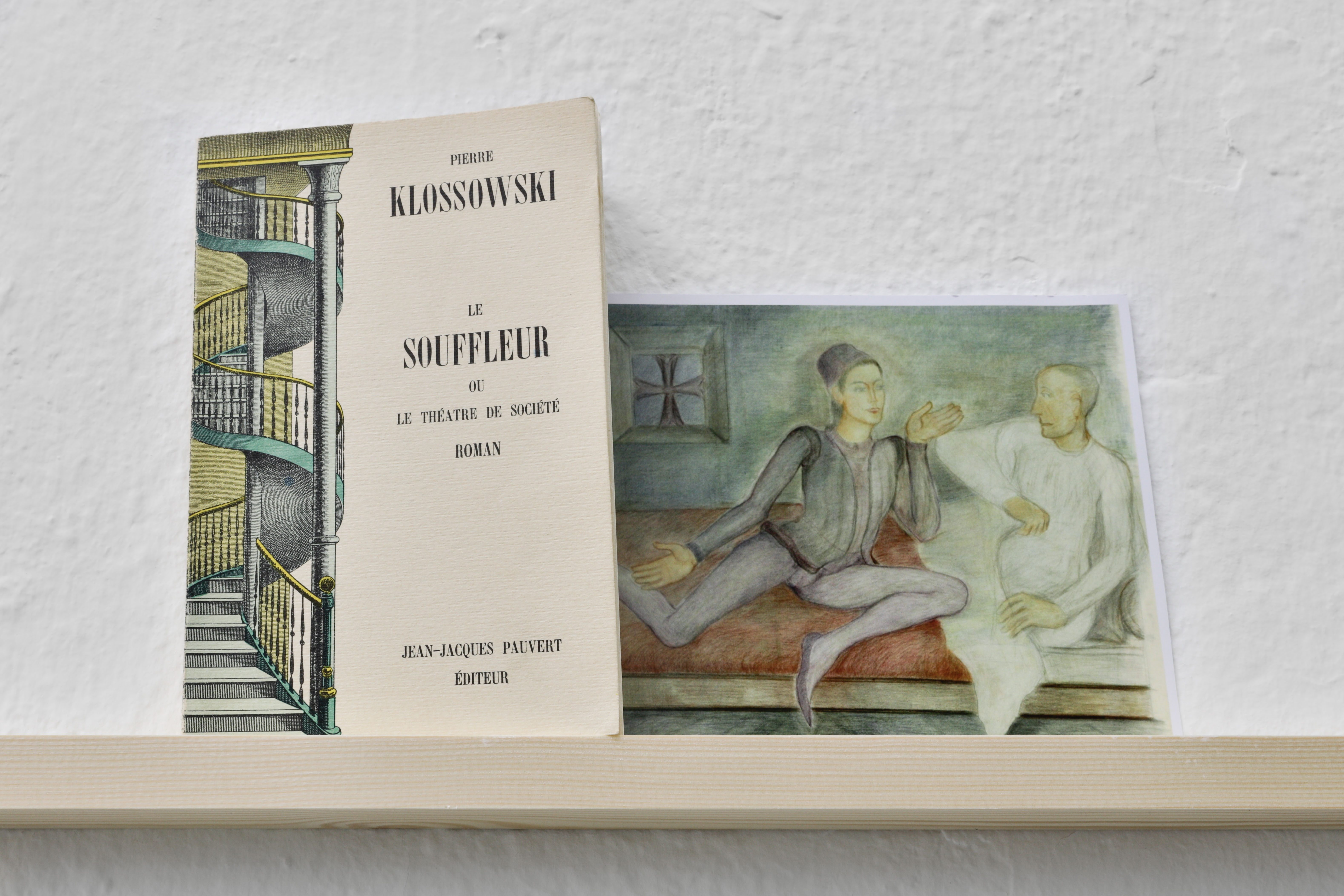 Pierre Klossowski, Le Souffleur ou le théatre de société, Editions Jean Jacques Pauvert, 1960; Pierre Klossowski, Ogier et Damien, 1986, Reproduction